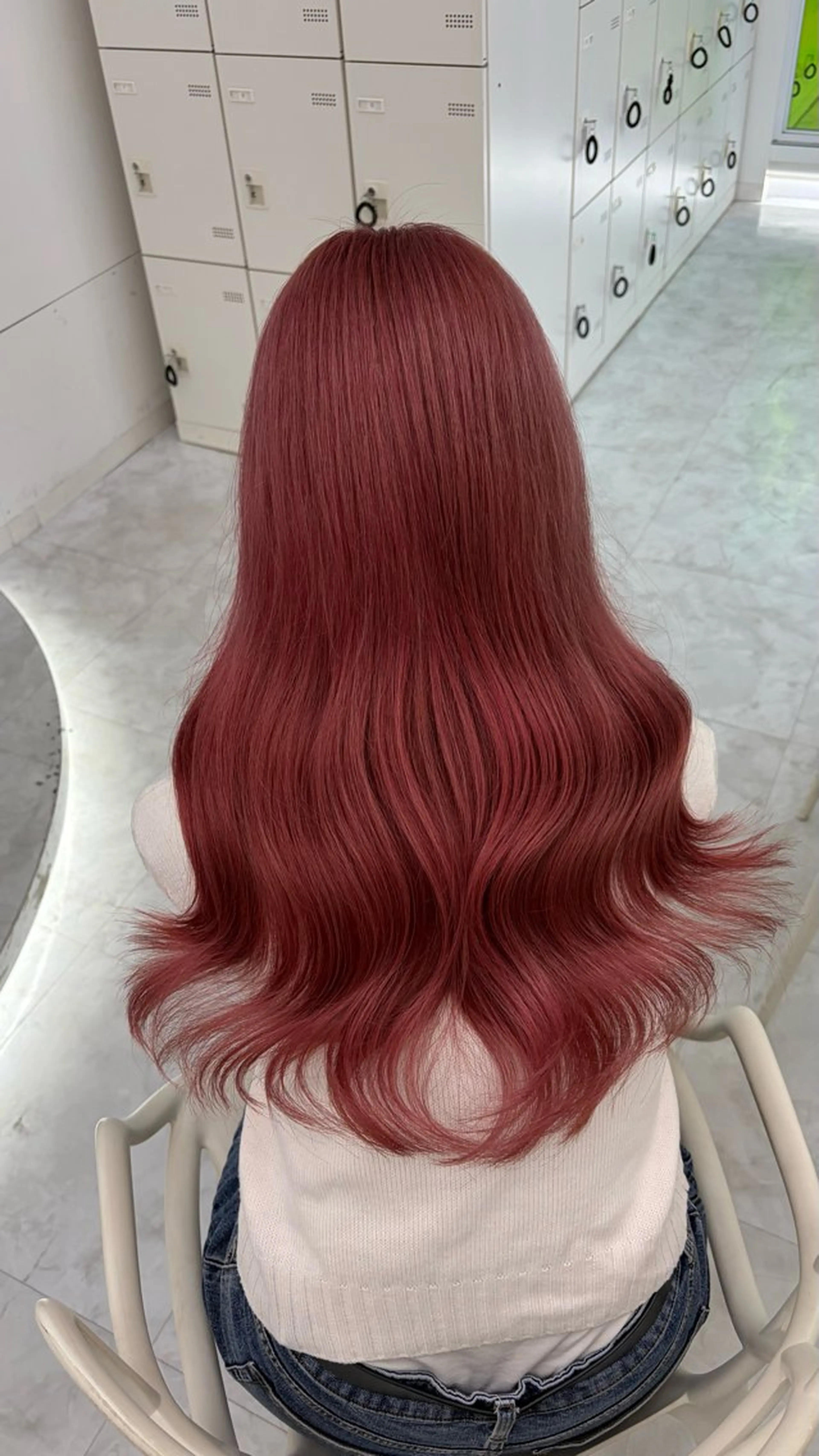 ロング ヘアカラー トリートメント Wカラー/暖色/べ ージュりく©︎🐝のヘアスタイル