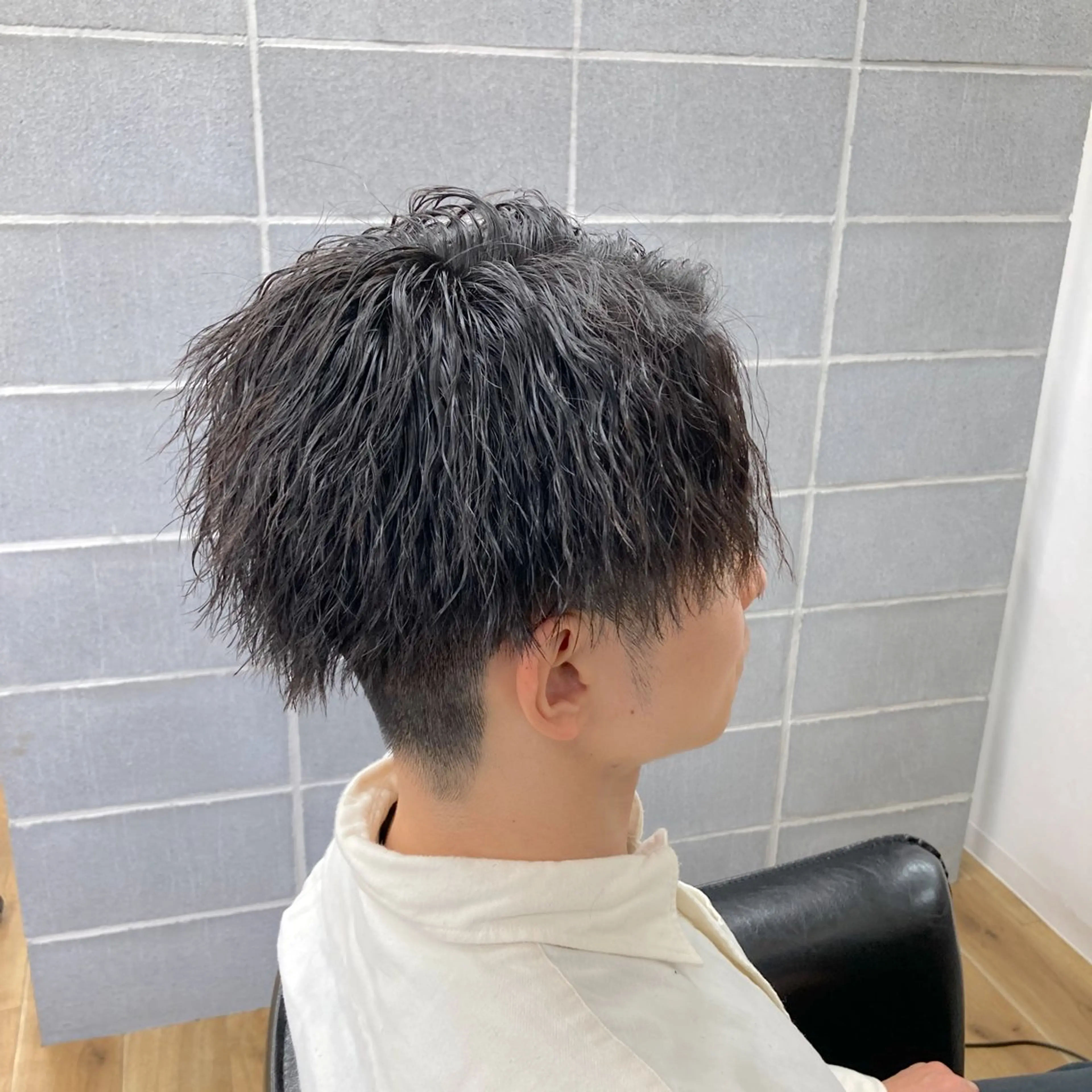 ショート パーマ メンズ カット パーマ メンズ特化/垣見 隼人のヘアスタイル