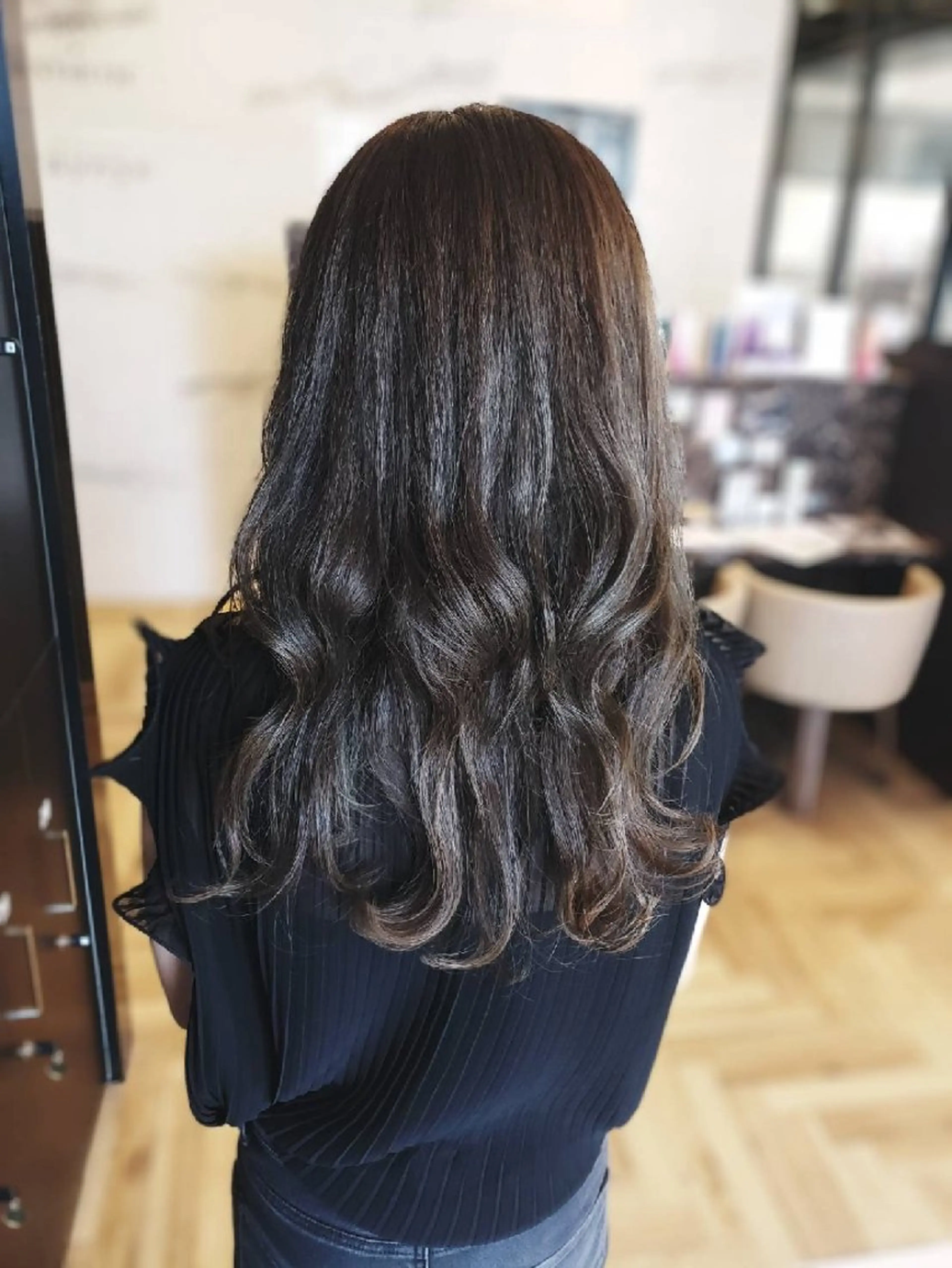 カラー ma cherie 三浦直美のヘアスタイル