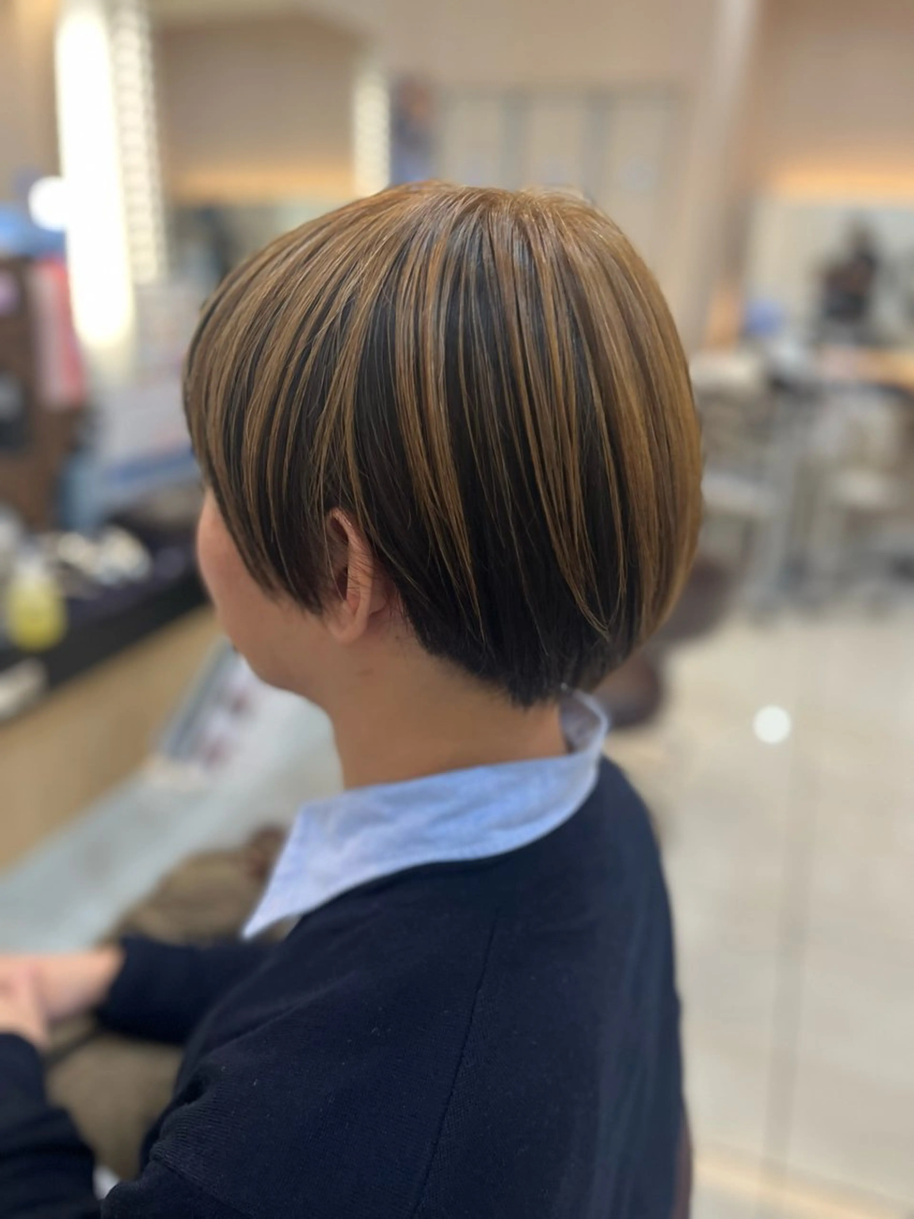 ショート カラー メンズ ヘアカラー トータルビューティー K:R鶴川のヘアスタイル