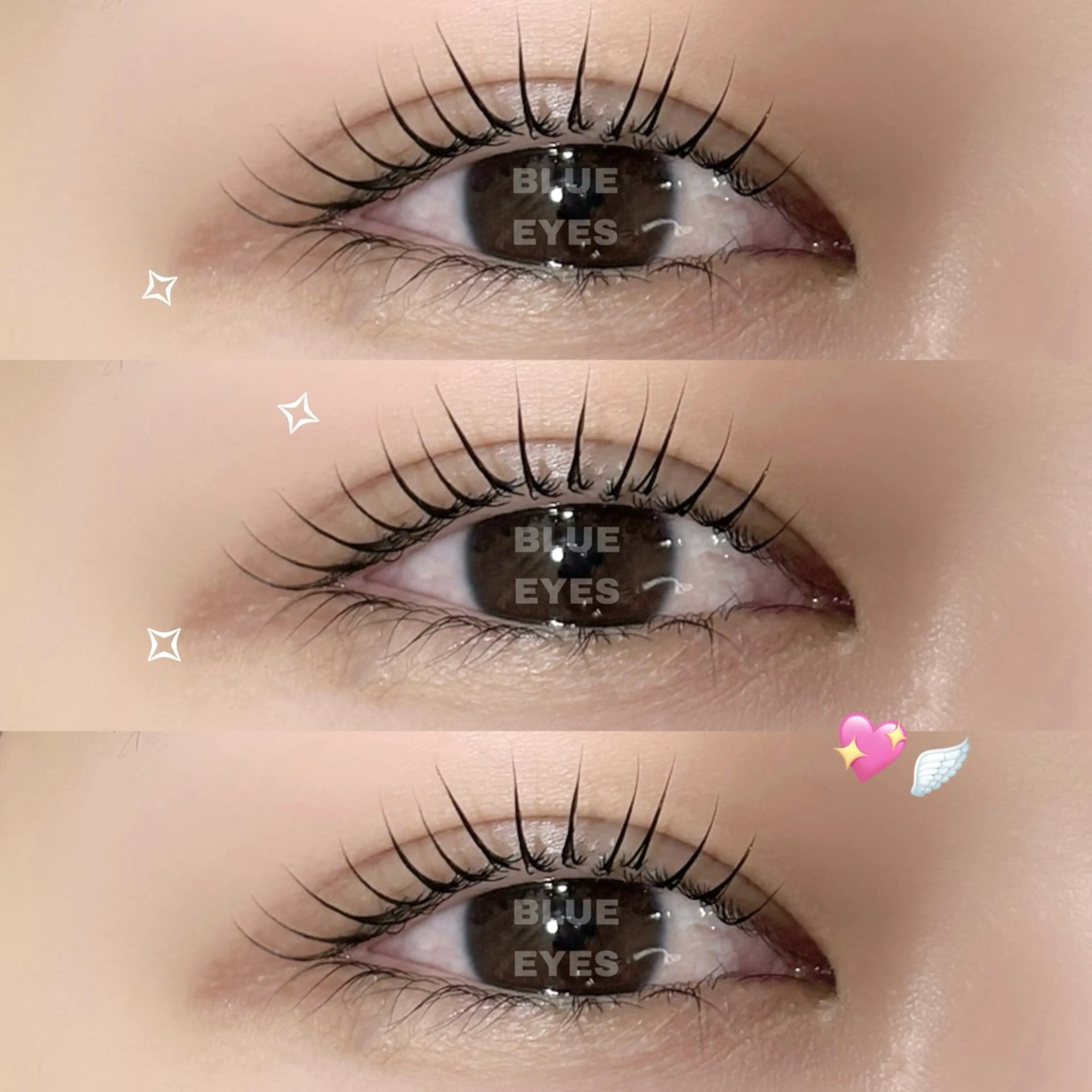 マツエク・マツパ マツパ BLUE EYES mao 🫧のマツエク・マツパデザイン