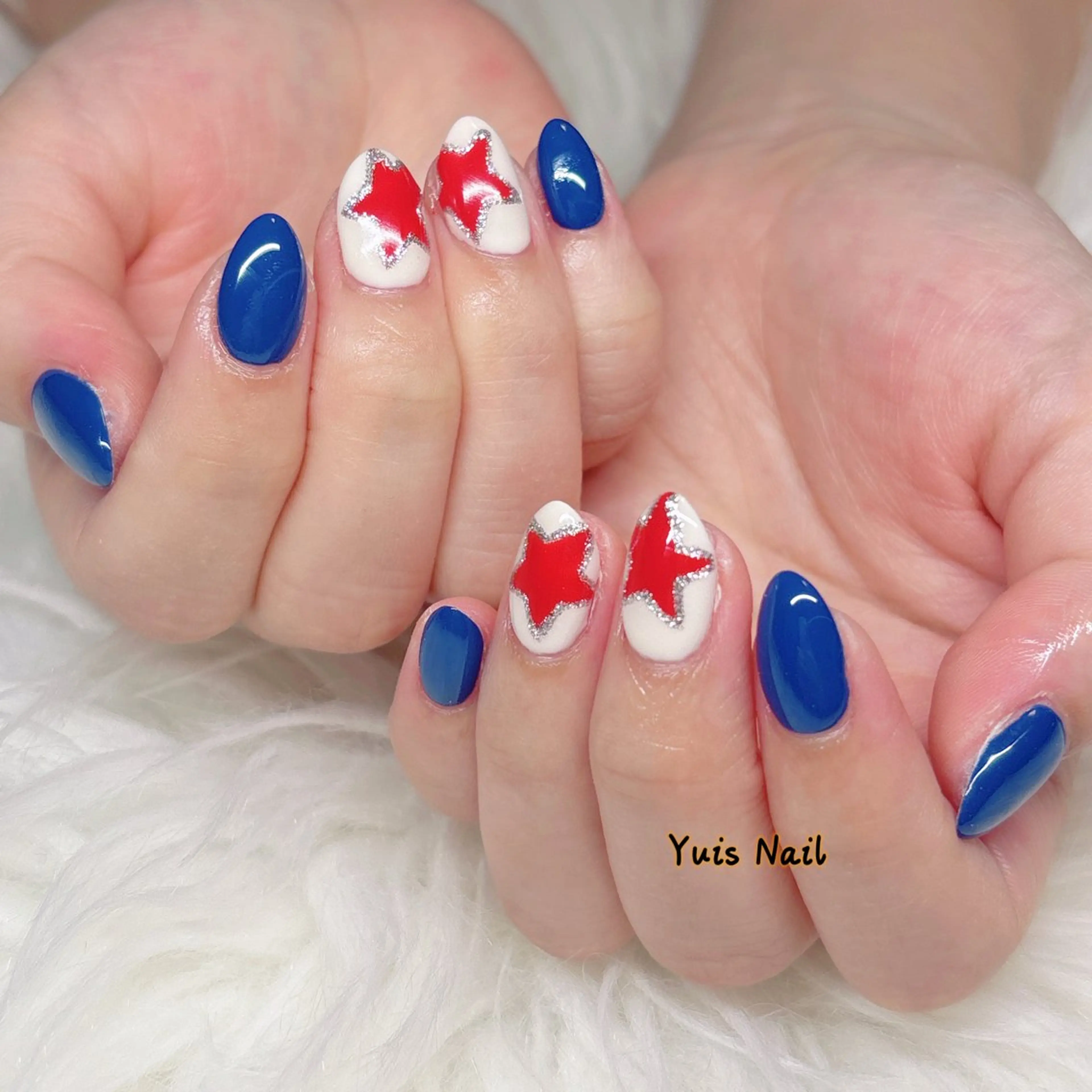 ネイル キラキラネイル 韓国ネイル ワンホンネイル ハンドネイル Yuis Nailスカルプ専門のネイルデザイン