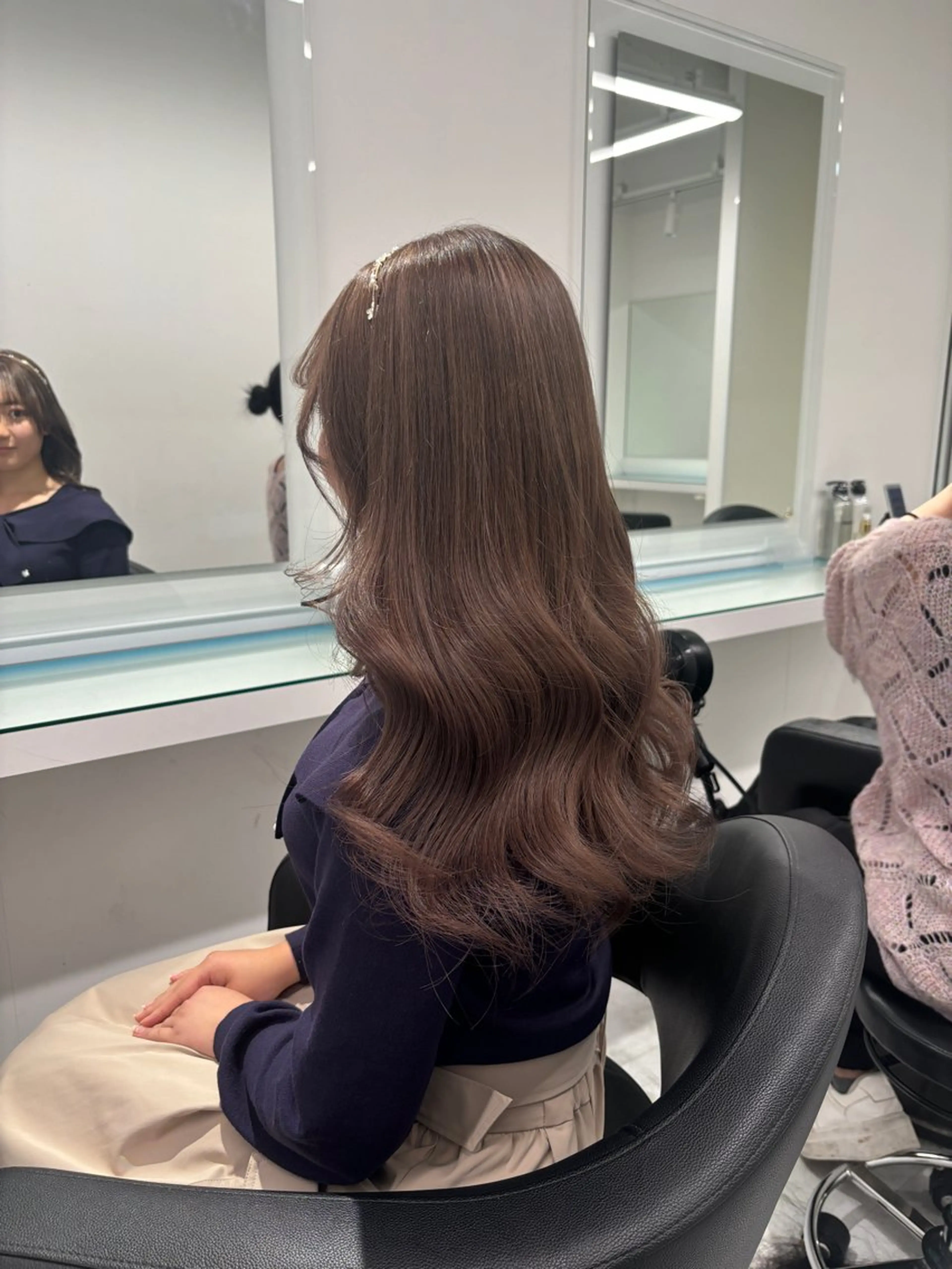 ロング カラー 💖ミルクティー💖 あかり💖のヘアスタイル