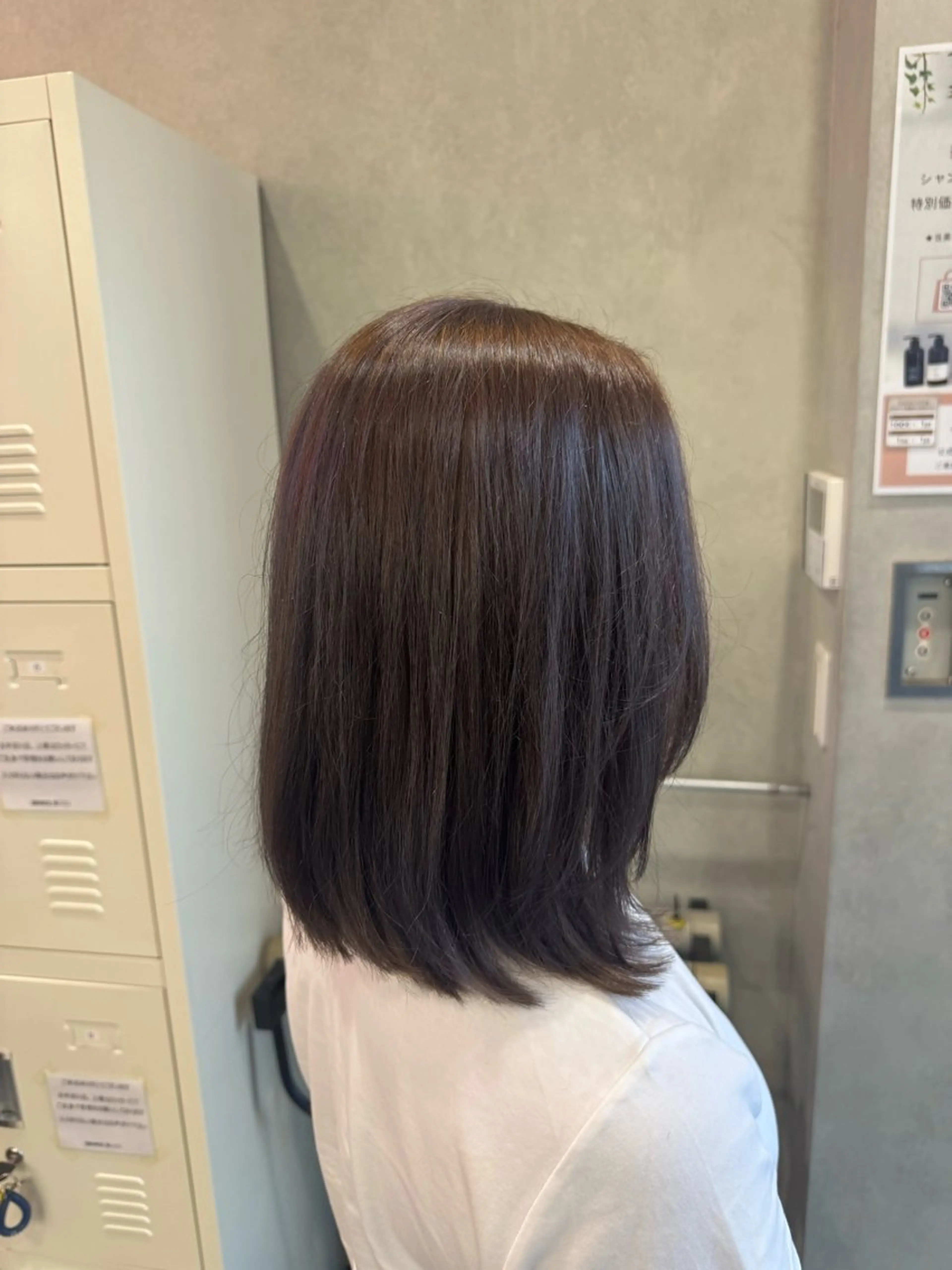 ミディアム カラー ヘアアレンジ ボブ きたはら りおん💫のヘアスタイル