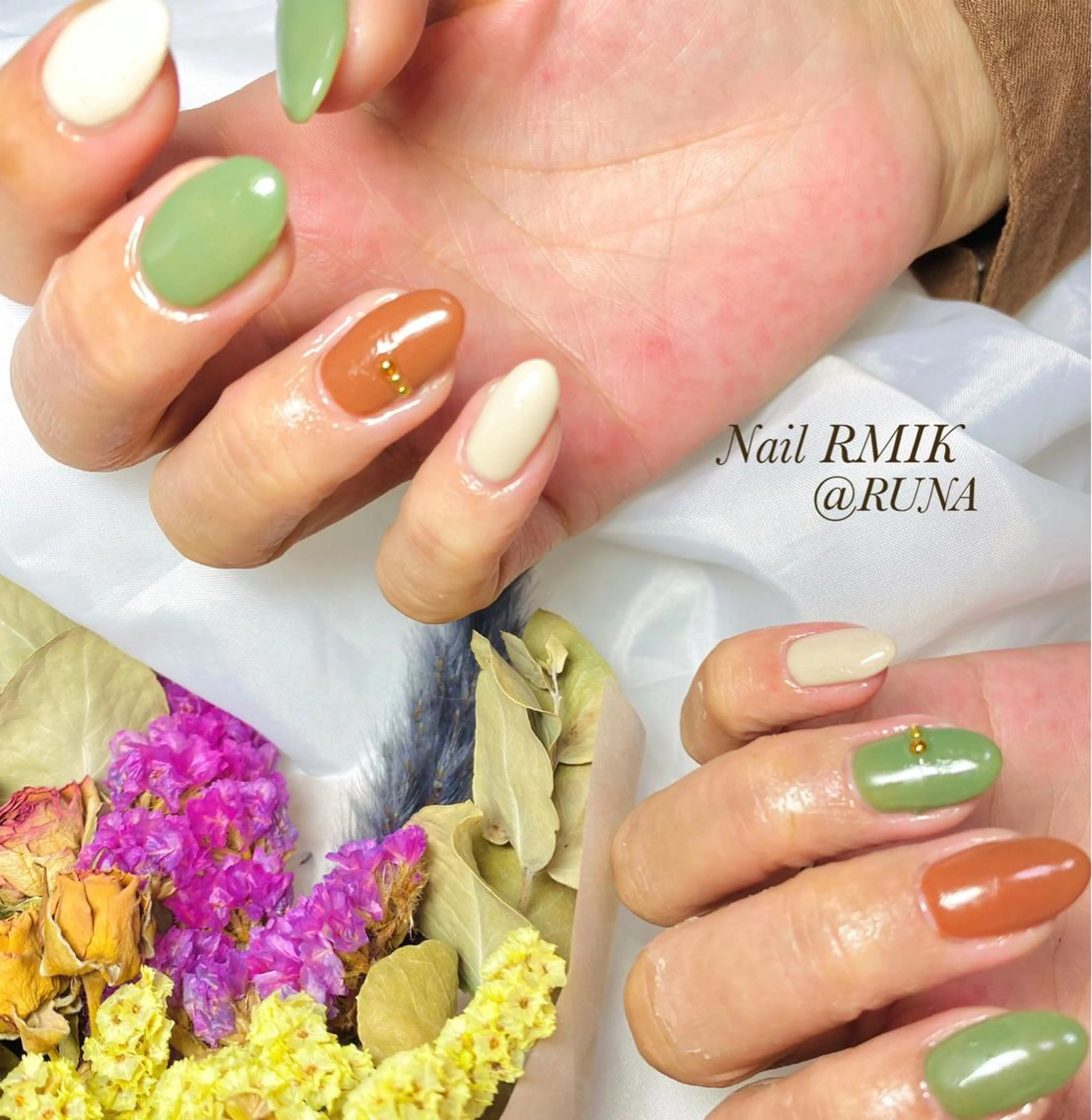 ネイル ハンドネイル nailsalon RMIKのネイルデザイン