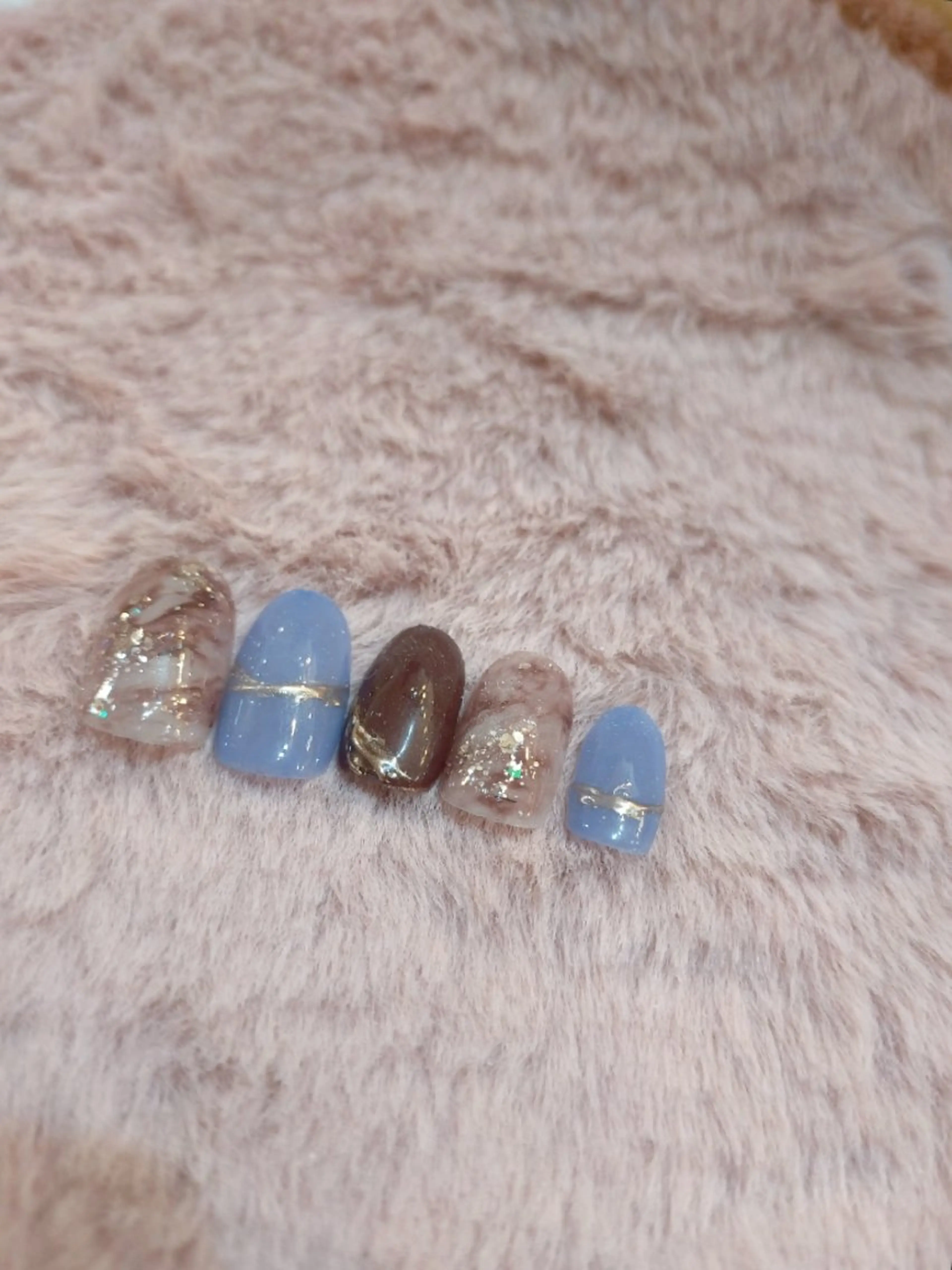 ネイル 大理石ネイル(マーブル) ハンドネイル MAHALO NAIlのネイルデザイン