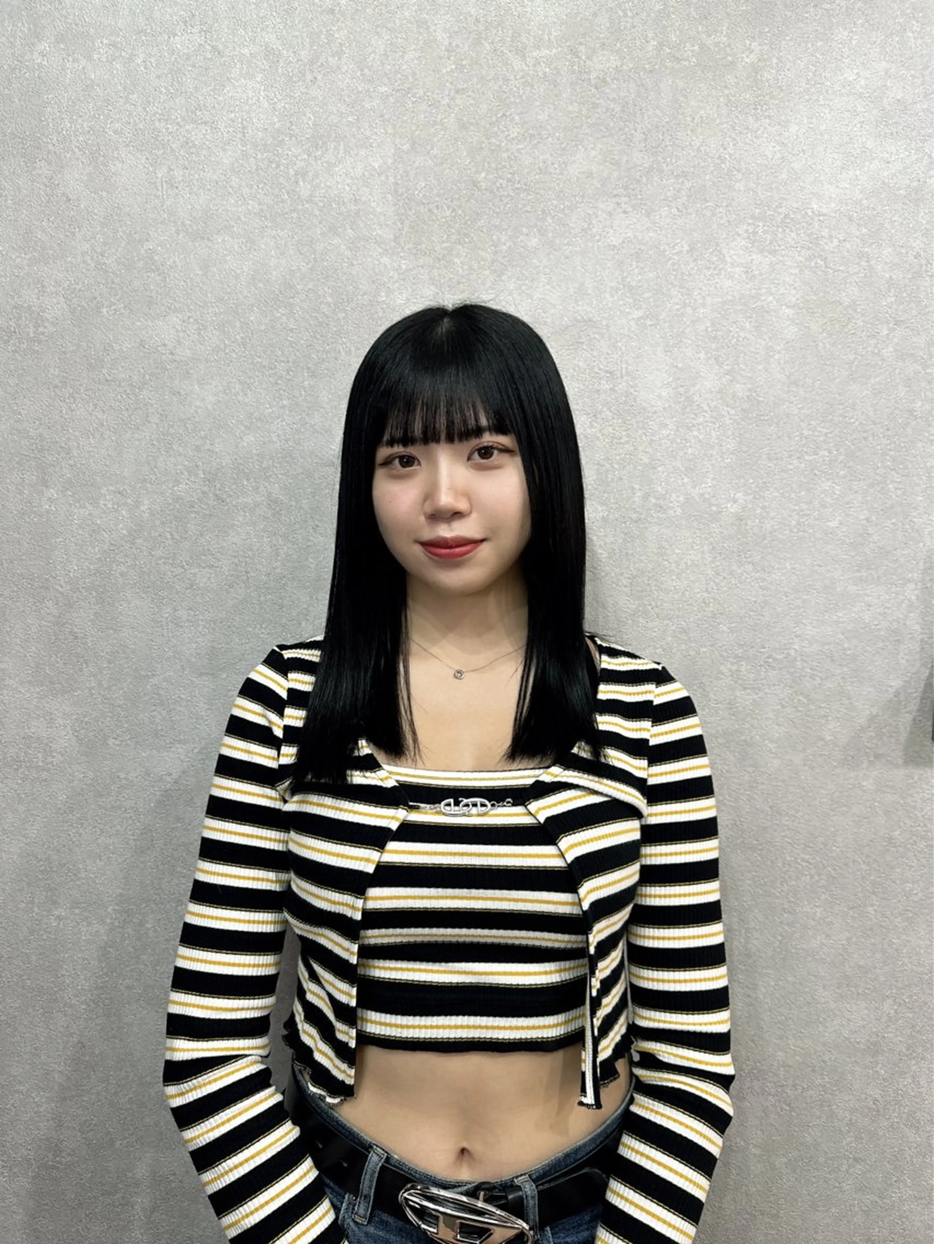 セミロング カラー パーマ ヘアアレンジ メンズ キッズ メンズブリーチ メンズ韓国風 メンズウルフカット ベージュカラー 黒髪 🌈髪質改善TR 艶カラーユウダイ🌈のヘアスタイル