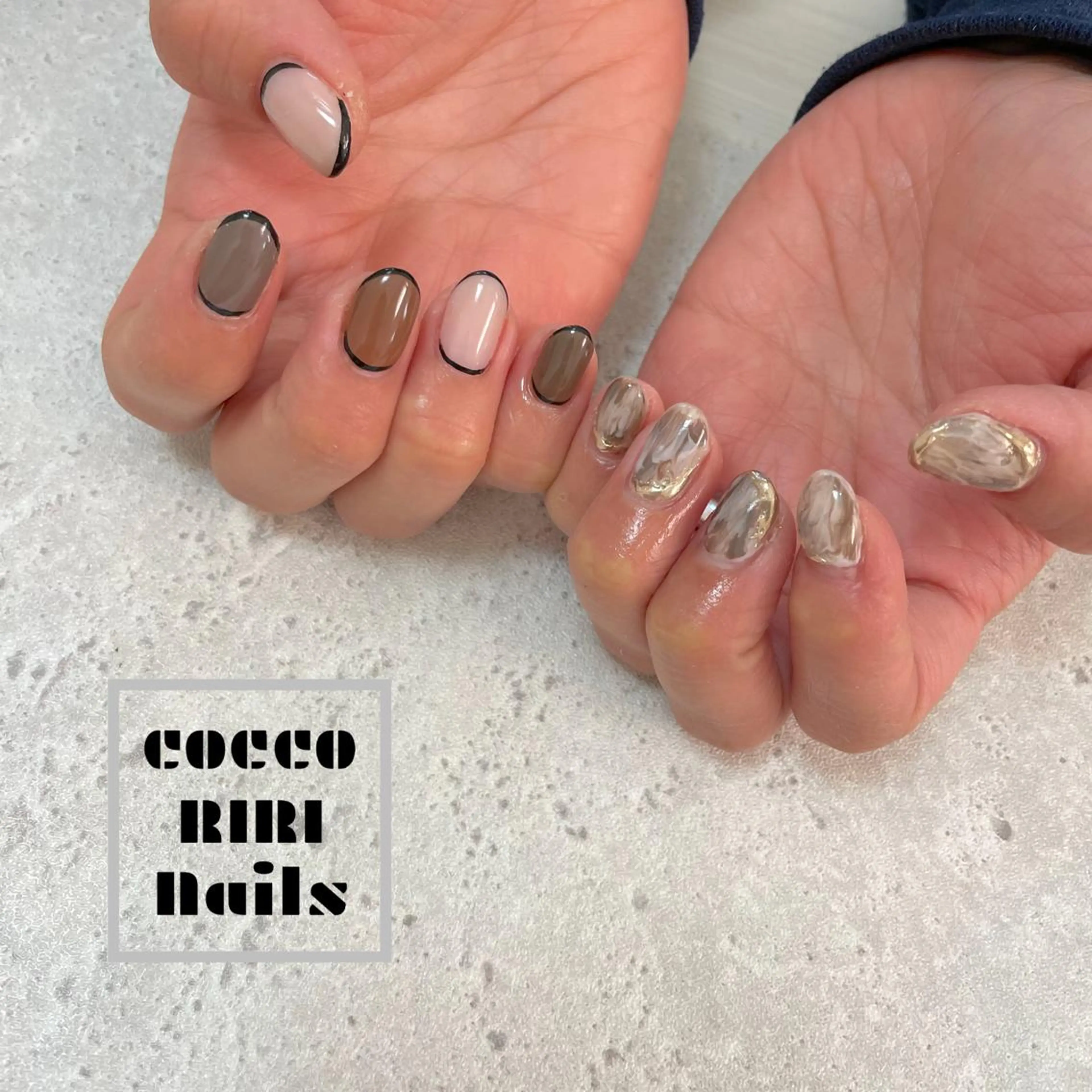 ネイル アートネイル フットネイル ジェルネイル ミラーネイル ニュアンスネイル ensowa✱laf NAILのネイルデザイン