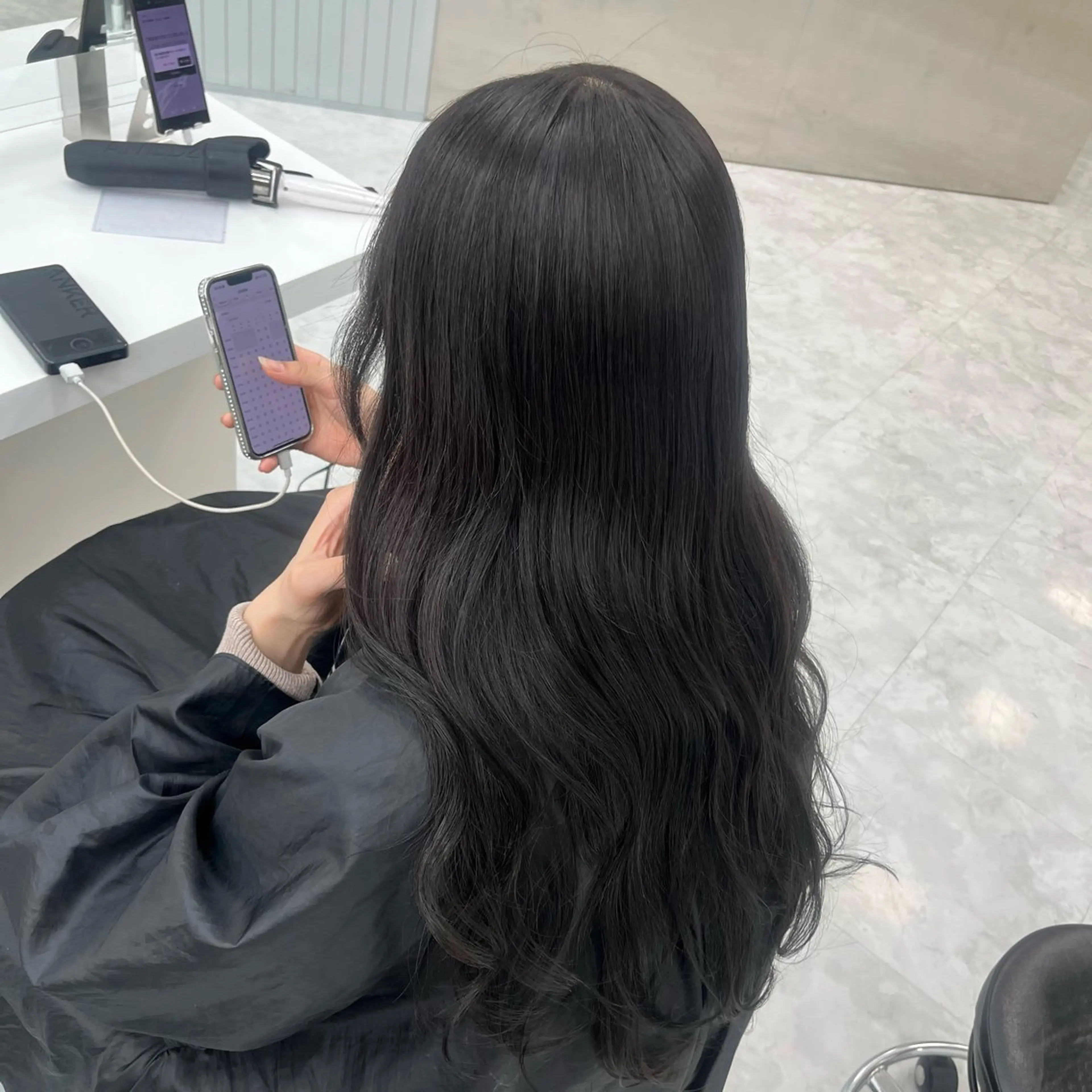 ロング 寒色カラー🫧 HINAKO💙のヘアスタイル