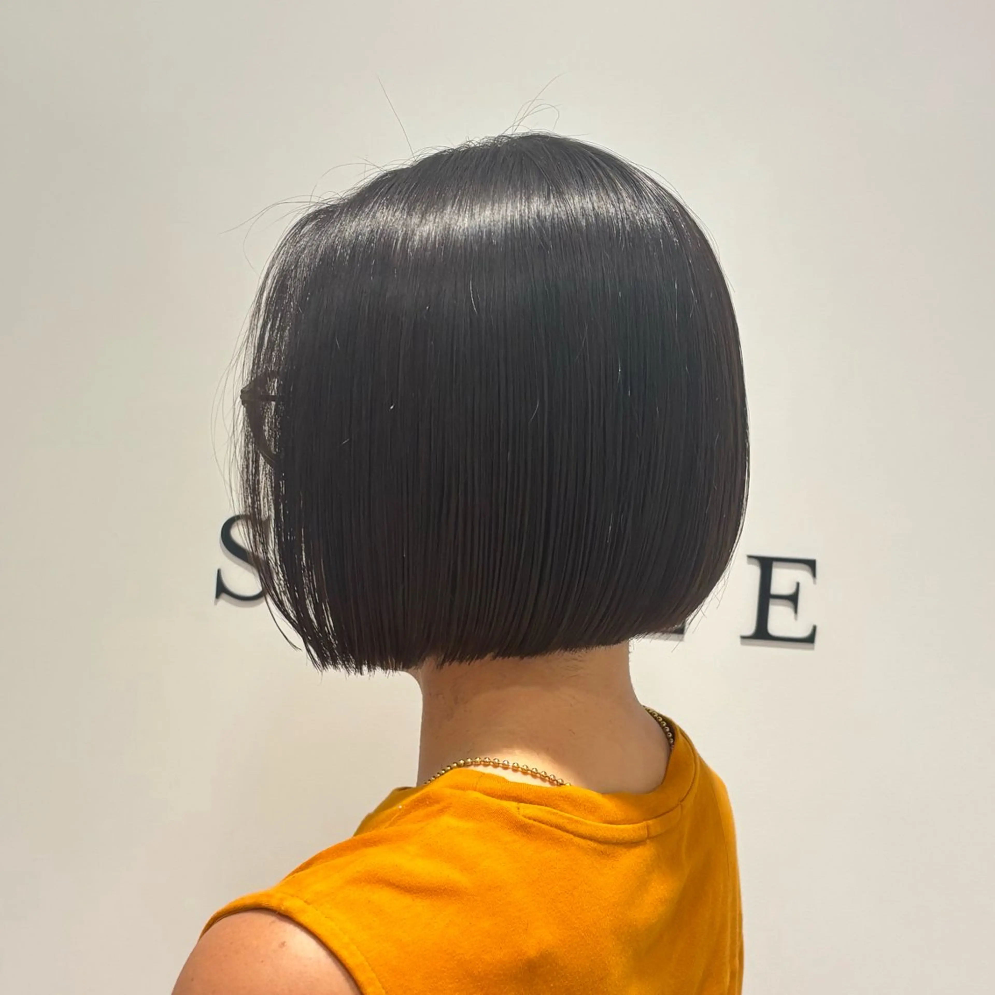 ショート ボブ カット 艶カラー/アレンジ 田上素直のヘアスタイル