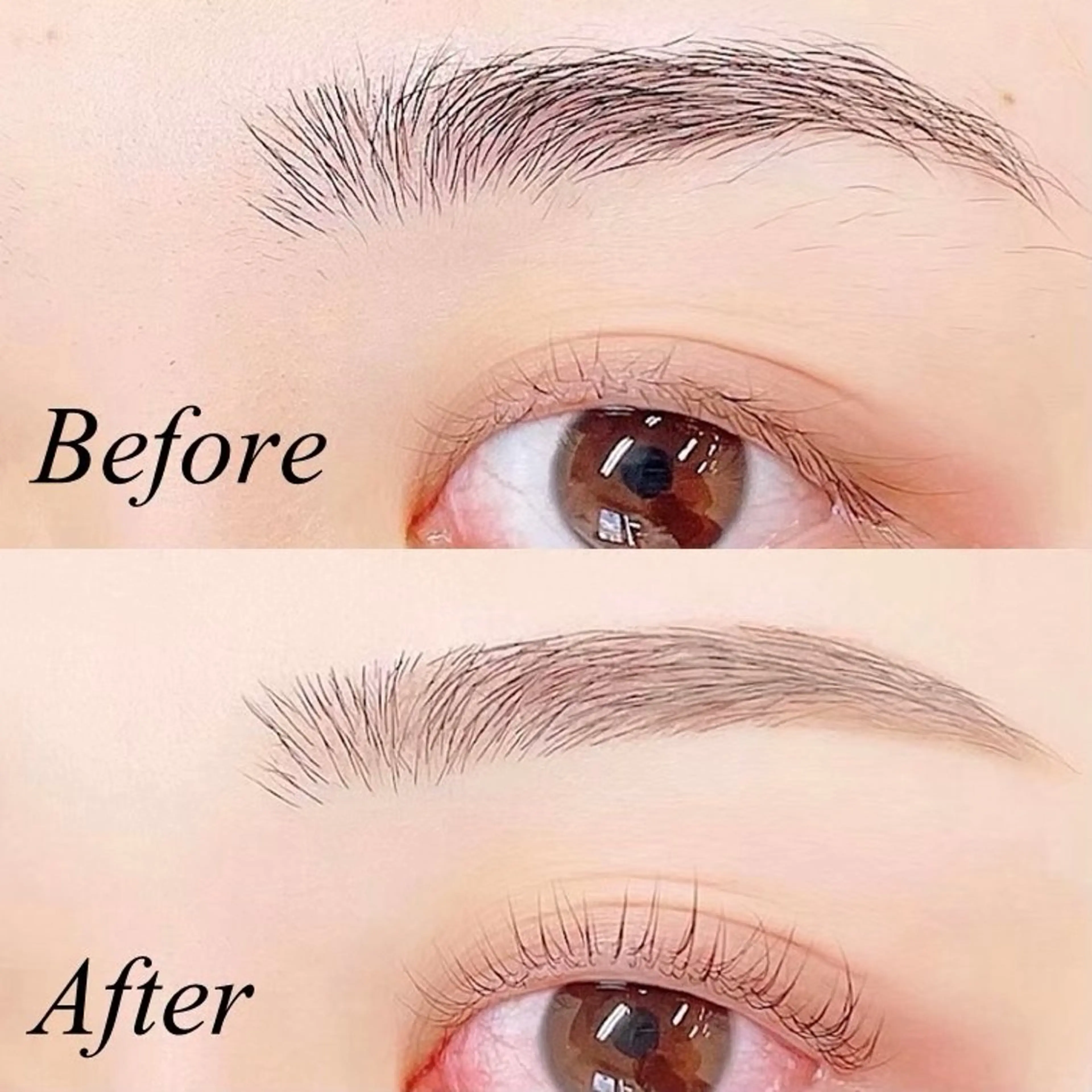 学割U24🎓《ナチュラル眉🌱》美眉アイブロウWAX＋間引き (メイク込)の写真