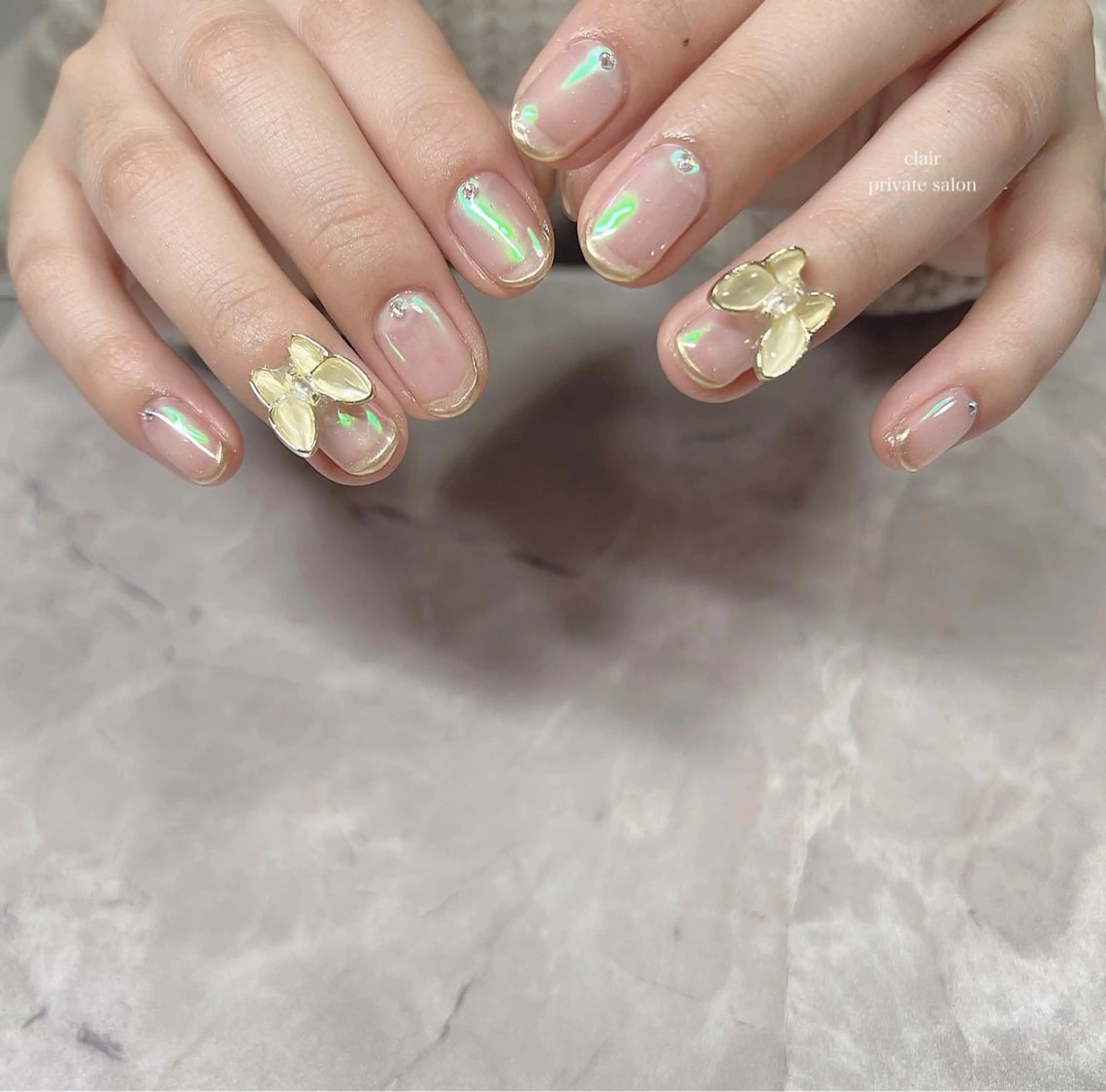 ネイル ハンドネイル ハンドケア nail salon una.のネイルデザイン