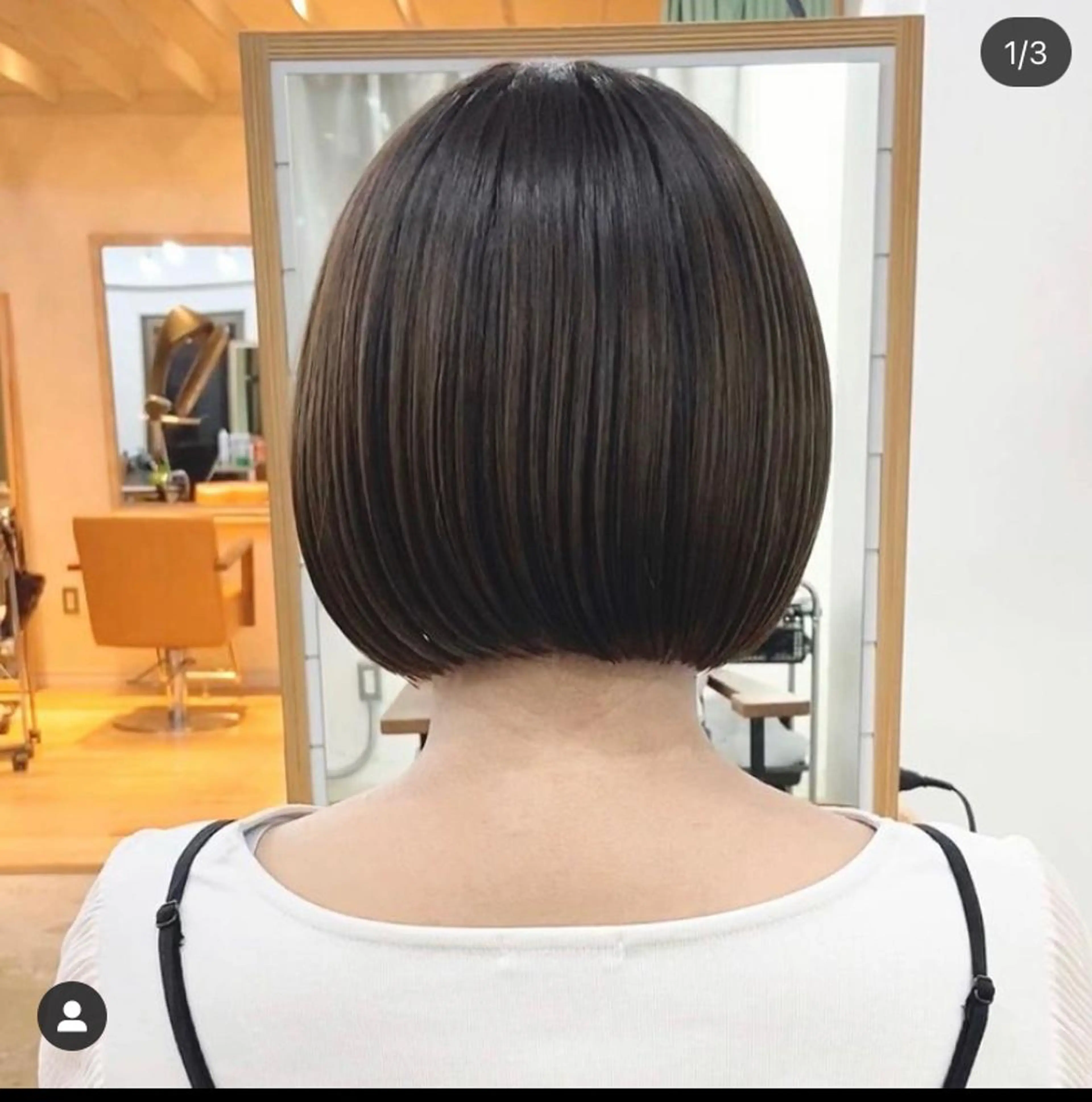 ショート カラー ボブ ショートヘア、ボブ こやさん　コヤマのヘアスタイル