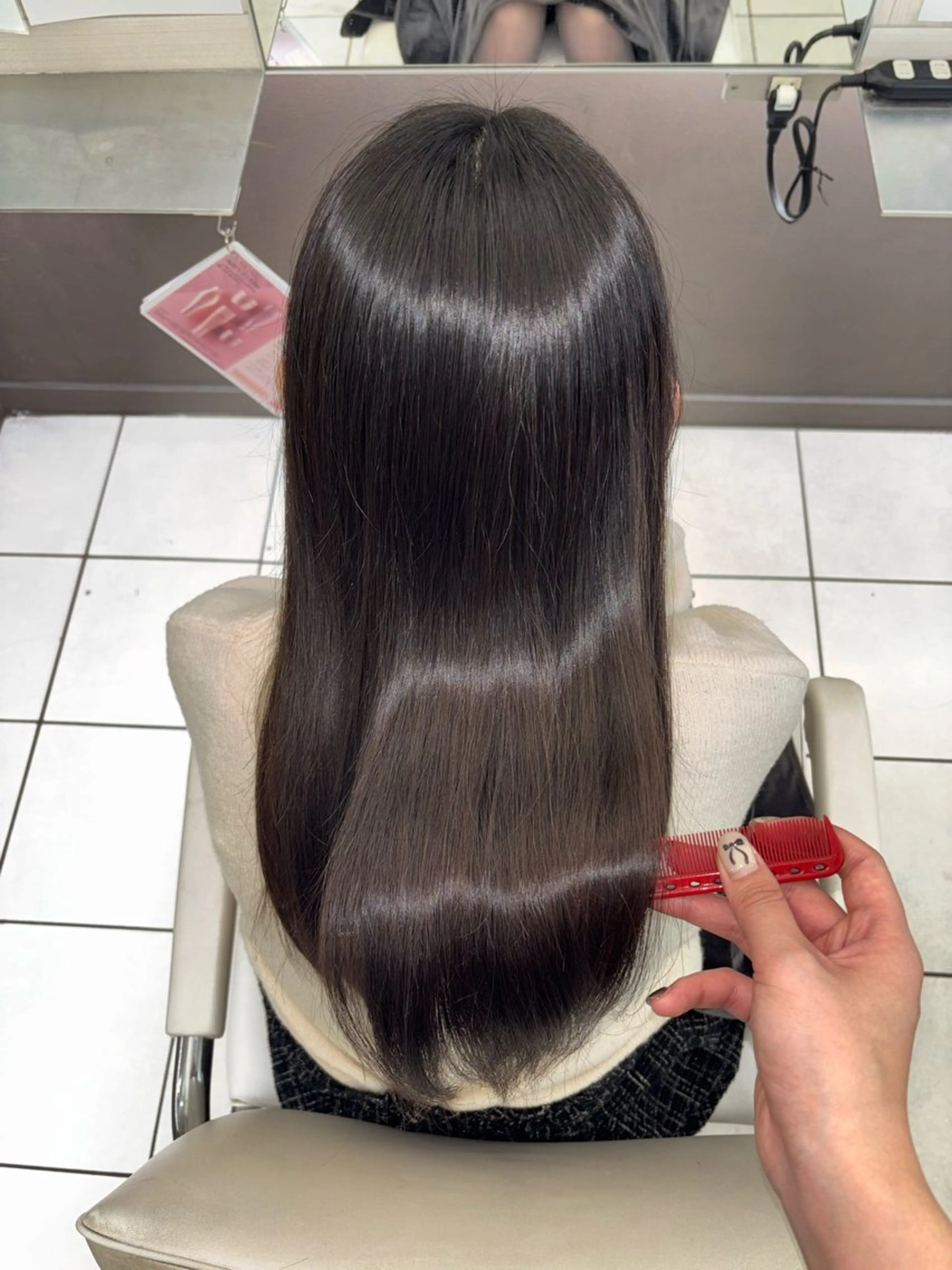 トリートメント 艶髪カラー💕吉田 早弥のヘアスタイル