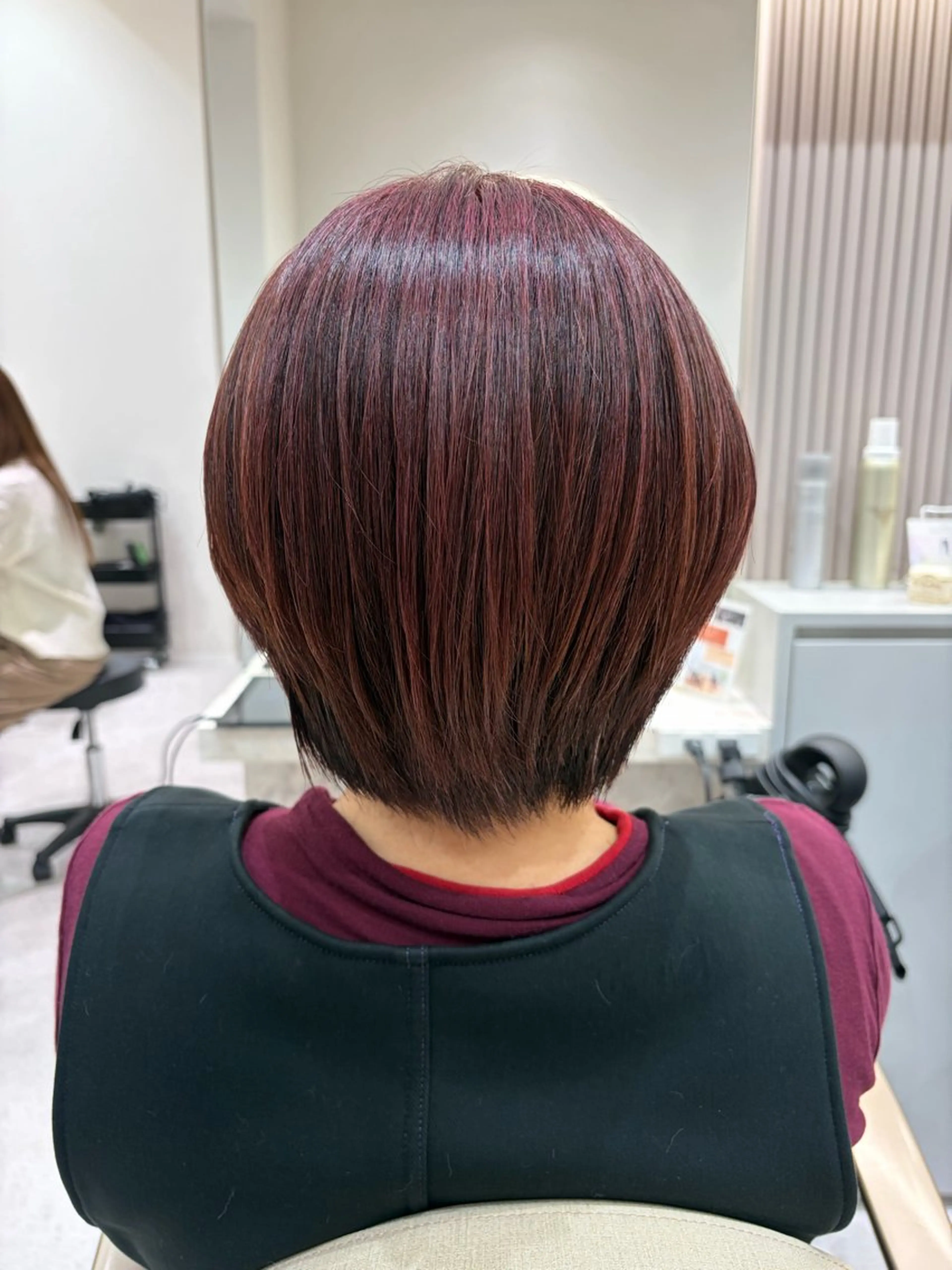 ショート カラー ハイライトカラー ピンクカラー ハイライト 銀座/個室sh台 クラチ🌿のヘアスタイル