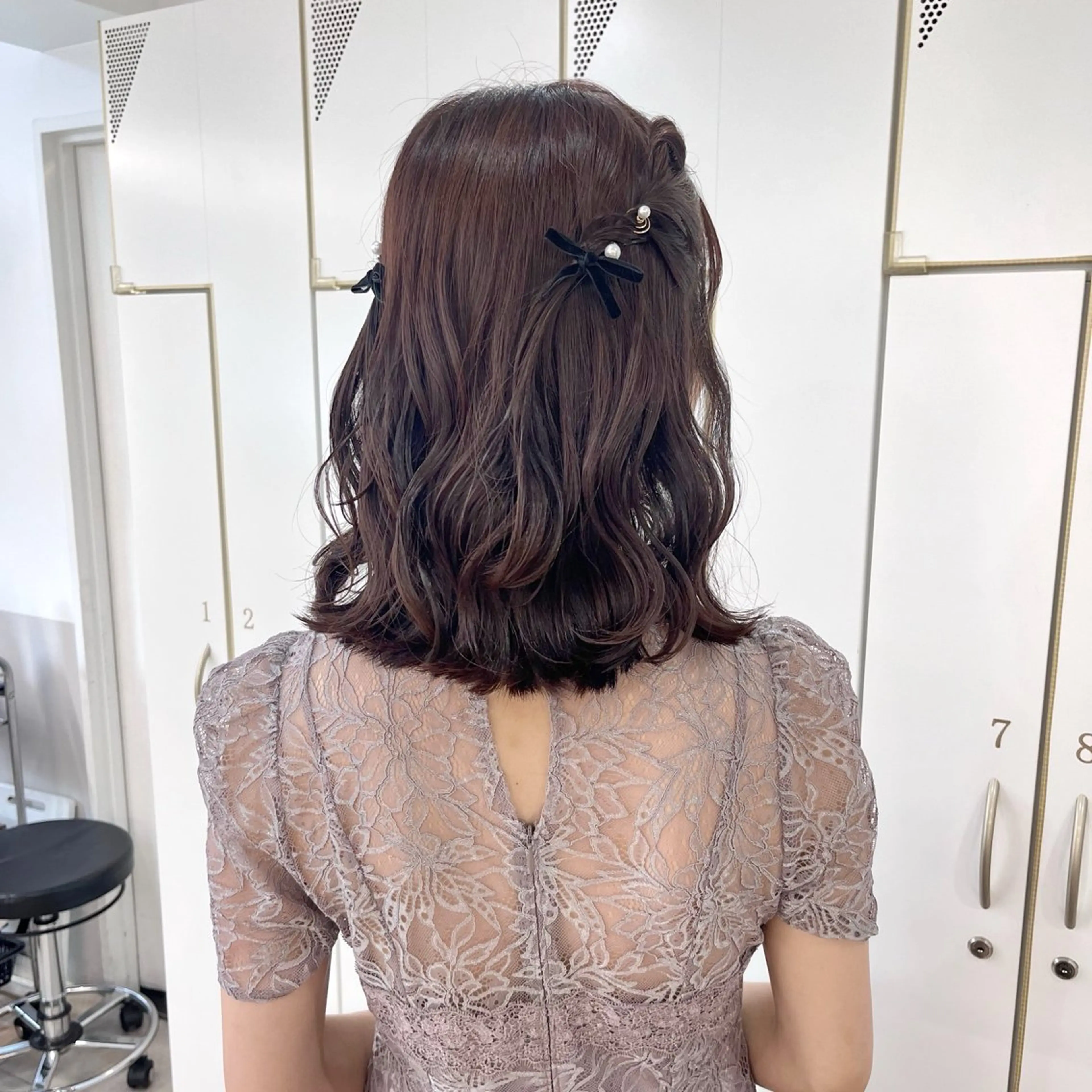 ヘアアレンジ ヘアセット マミ☁️ヘアセット/ お呼ばれヘア/銀座のヘアスタイル