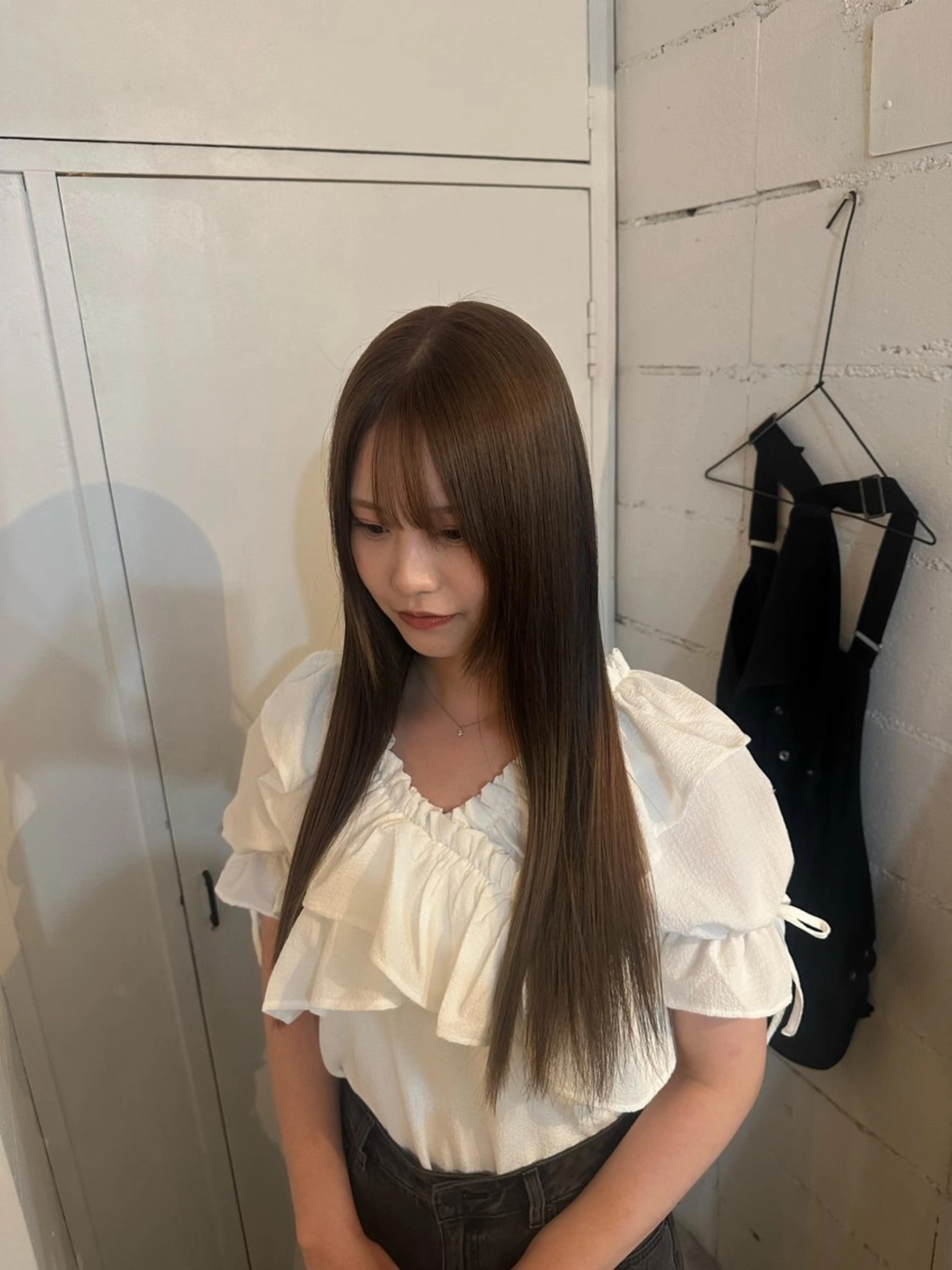 ロング ヘアカラー ヘアサロン キコ所属・yamasaki momoaのヘアスタイル