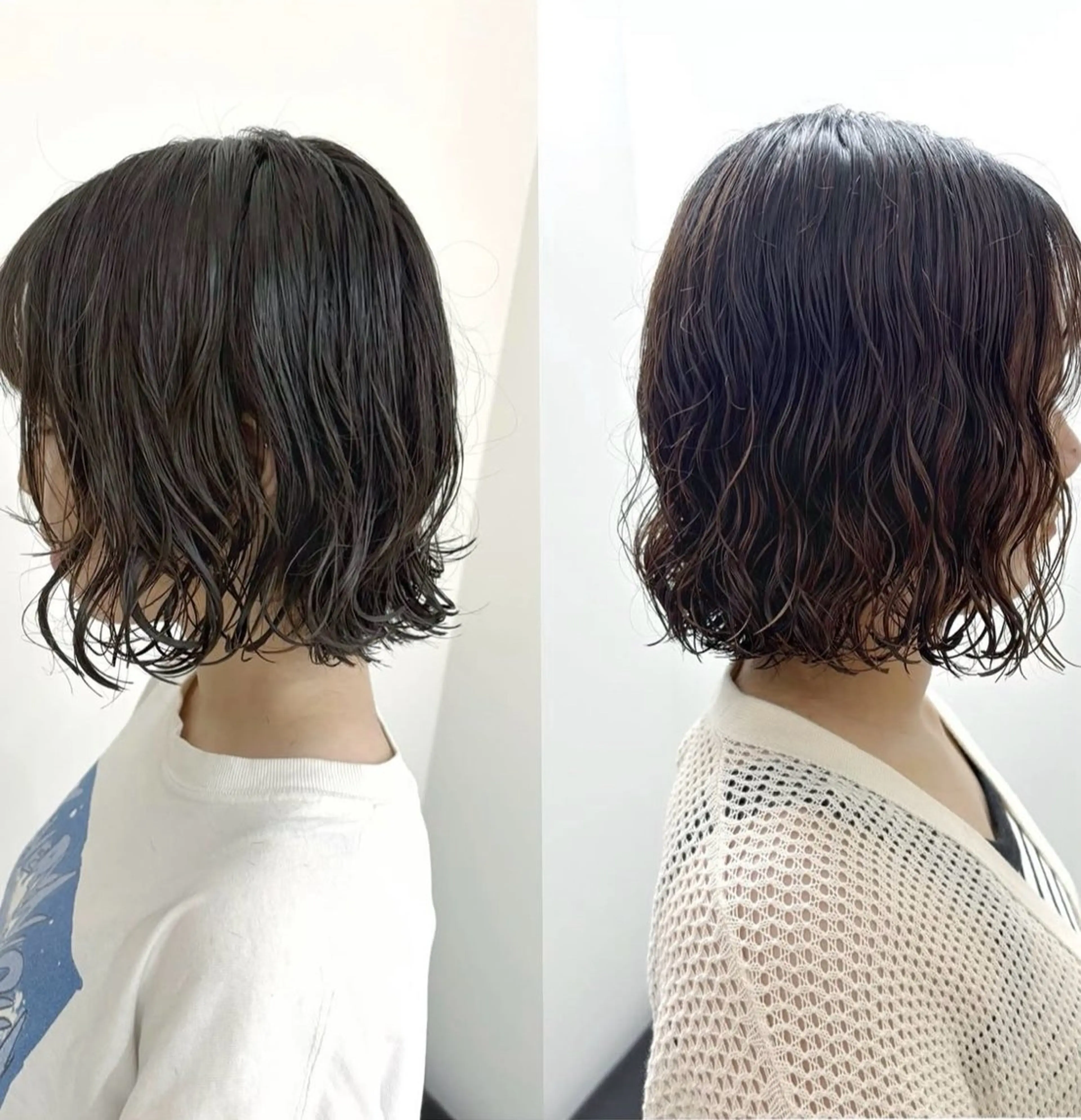 ミディアム パーマ カット パーマ Uni.所属・ㅤㅤㅤㅤㅤ chikaのヘアスタイル