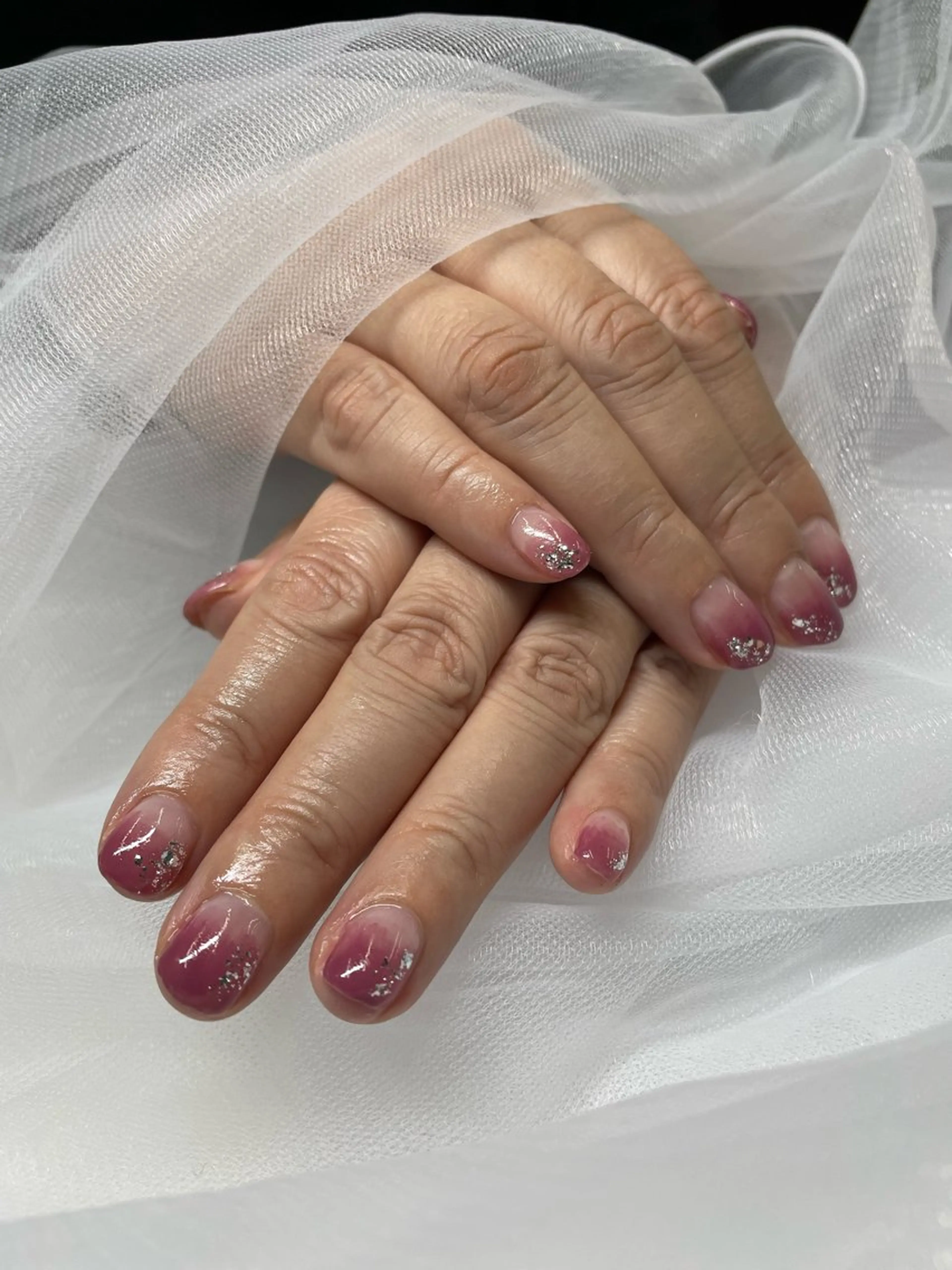 ネイル ハンドネイル 💅ミルメリ ネイル💅のネイルデザイン