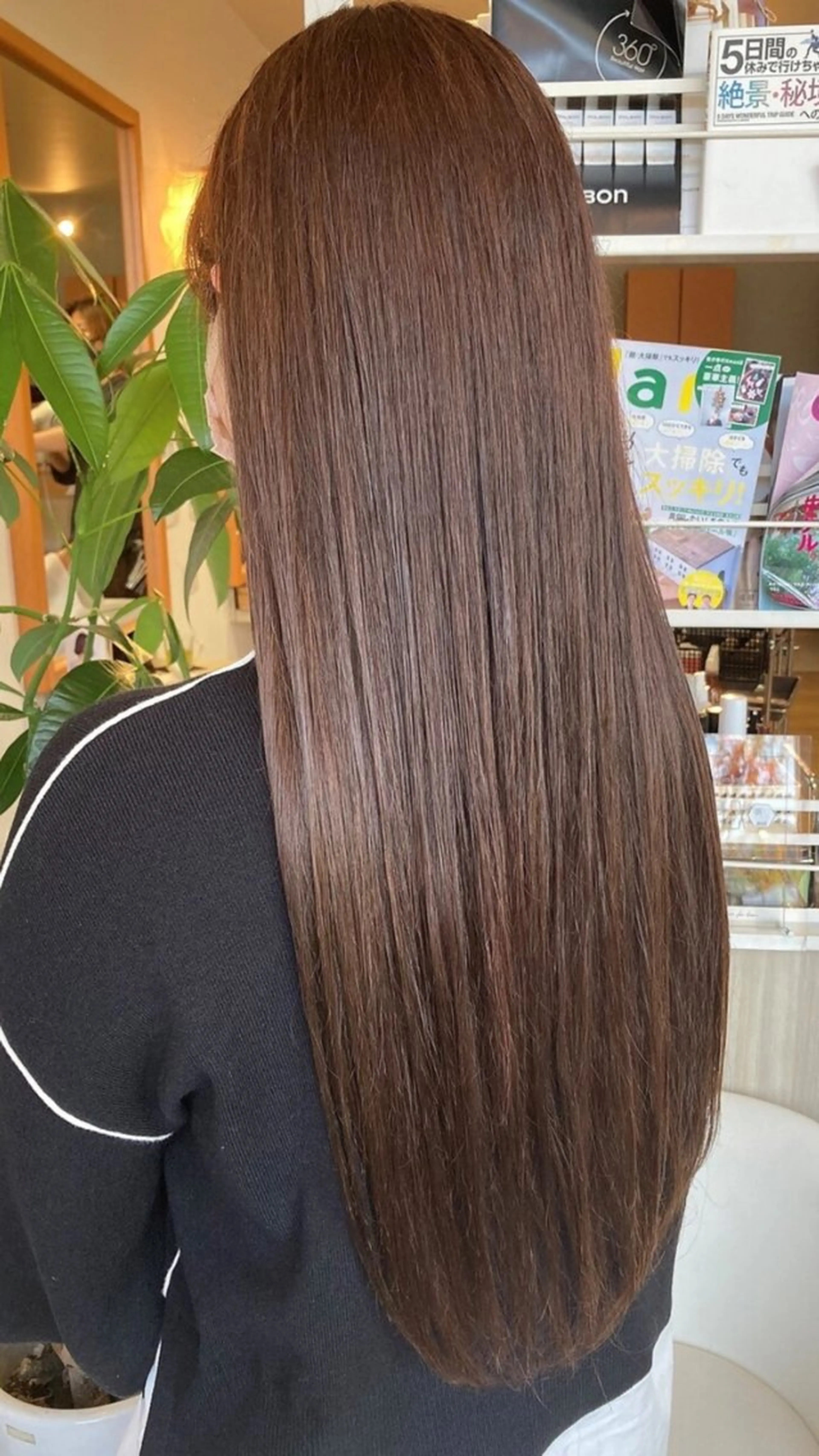 縮毛矯正のみの写真