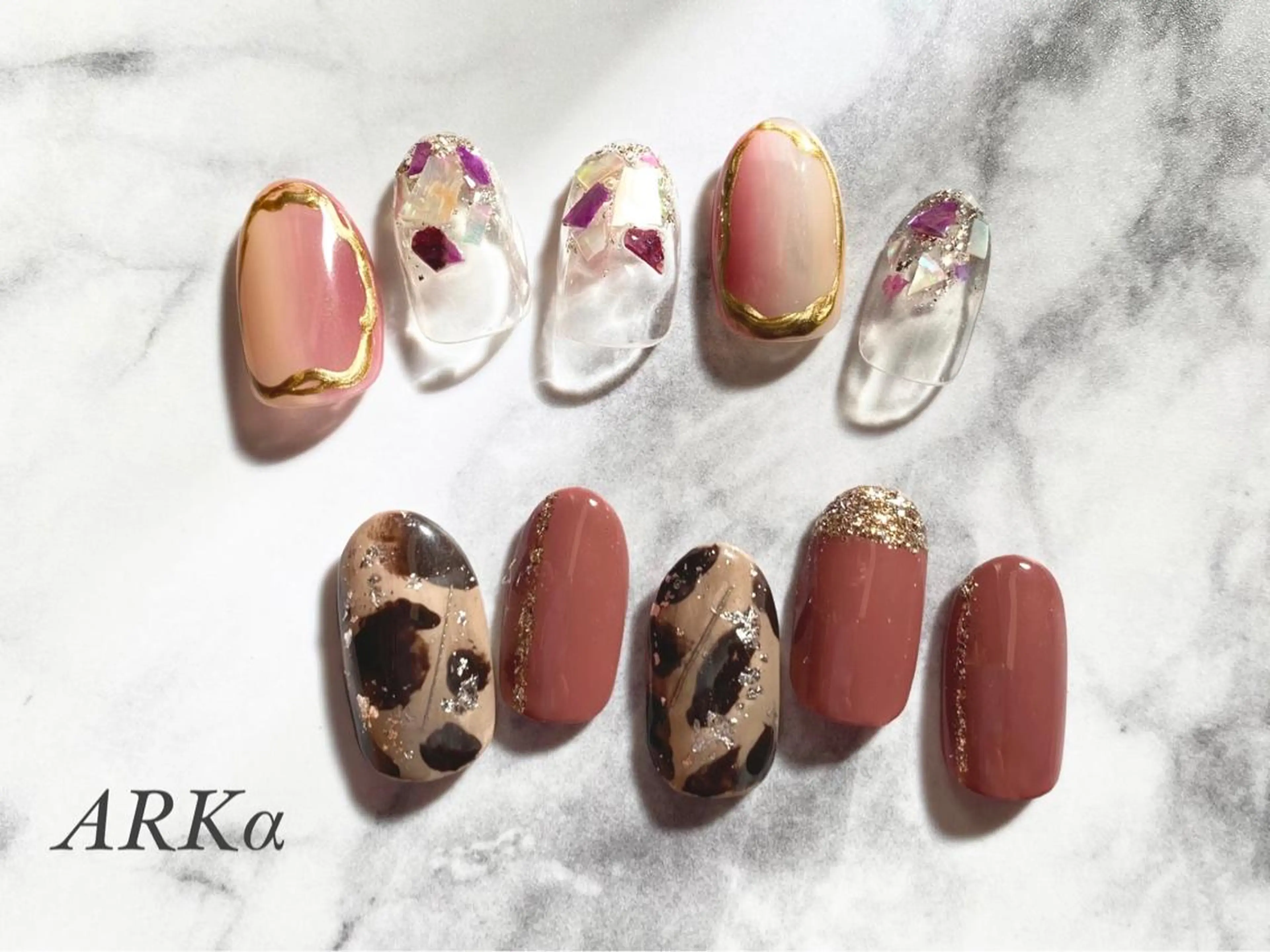 ネイル ハンドネイル Nailsalon ARKαのネイルデザイン
