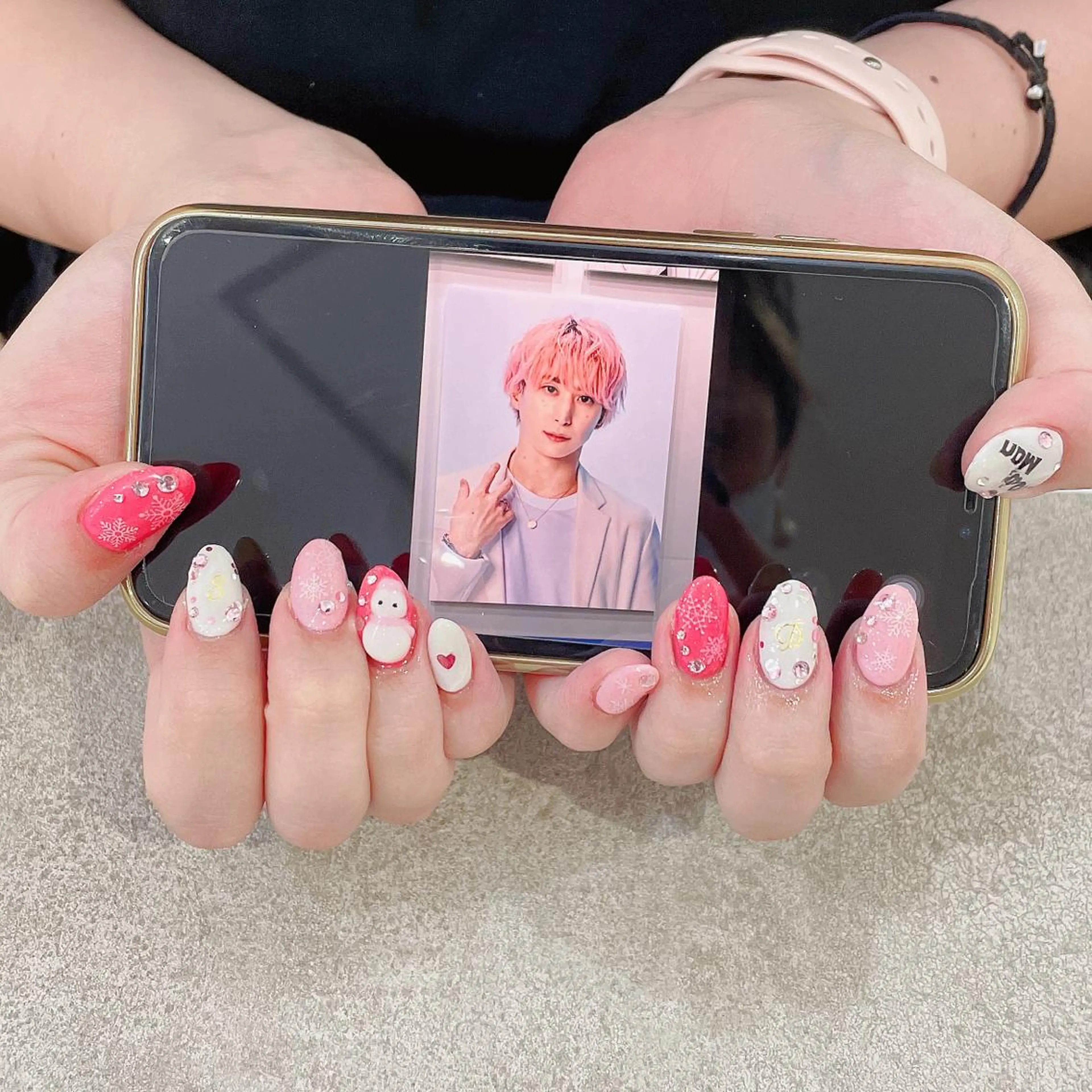 ミディアム ネイル cho nailのネイルデザイン