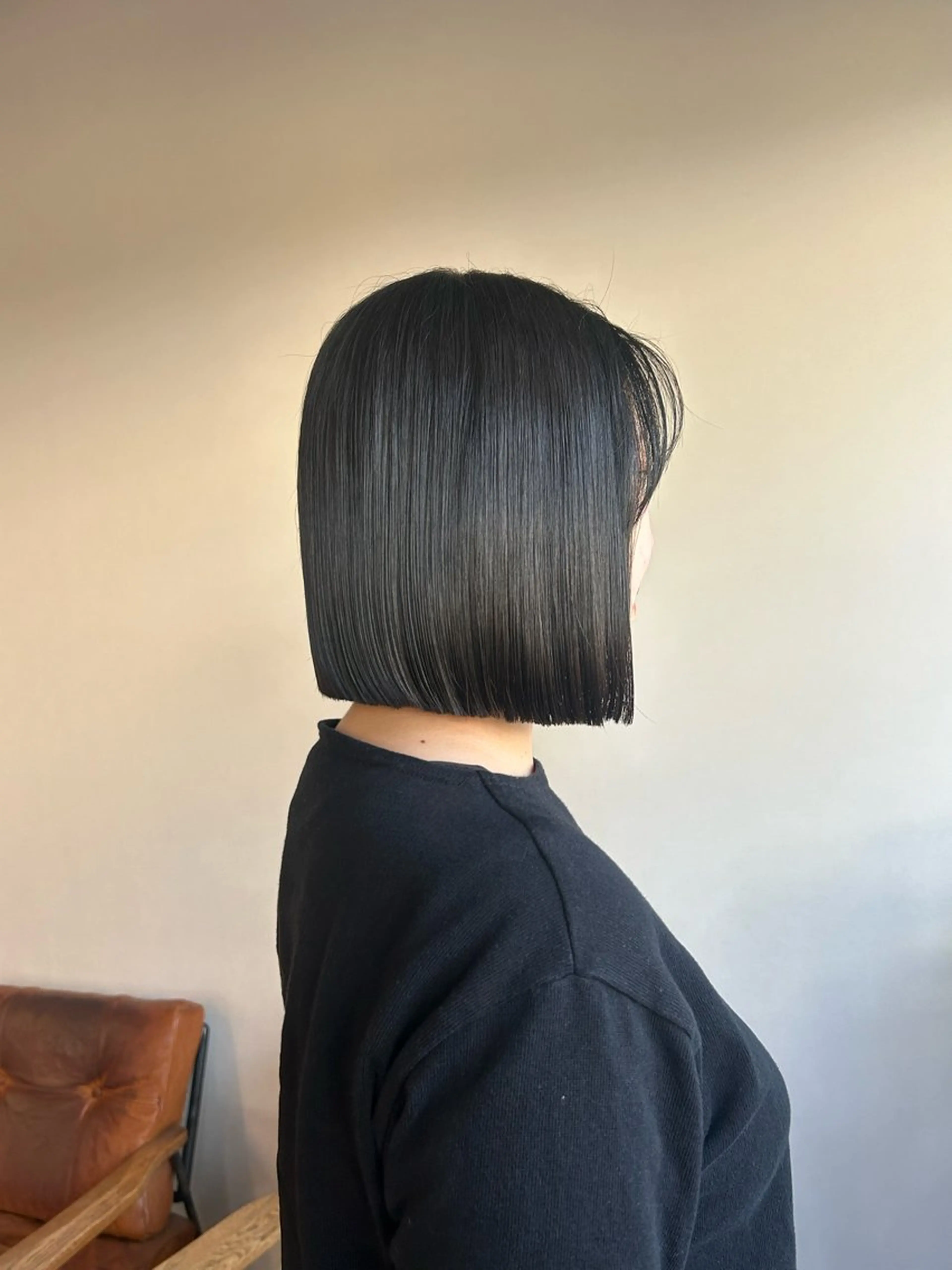 ぱつっとボブの写真