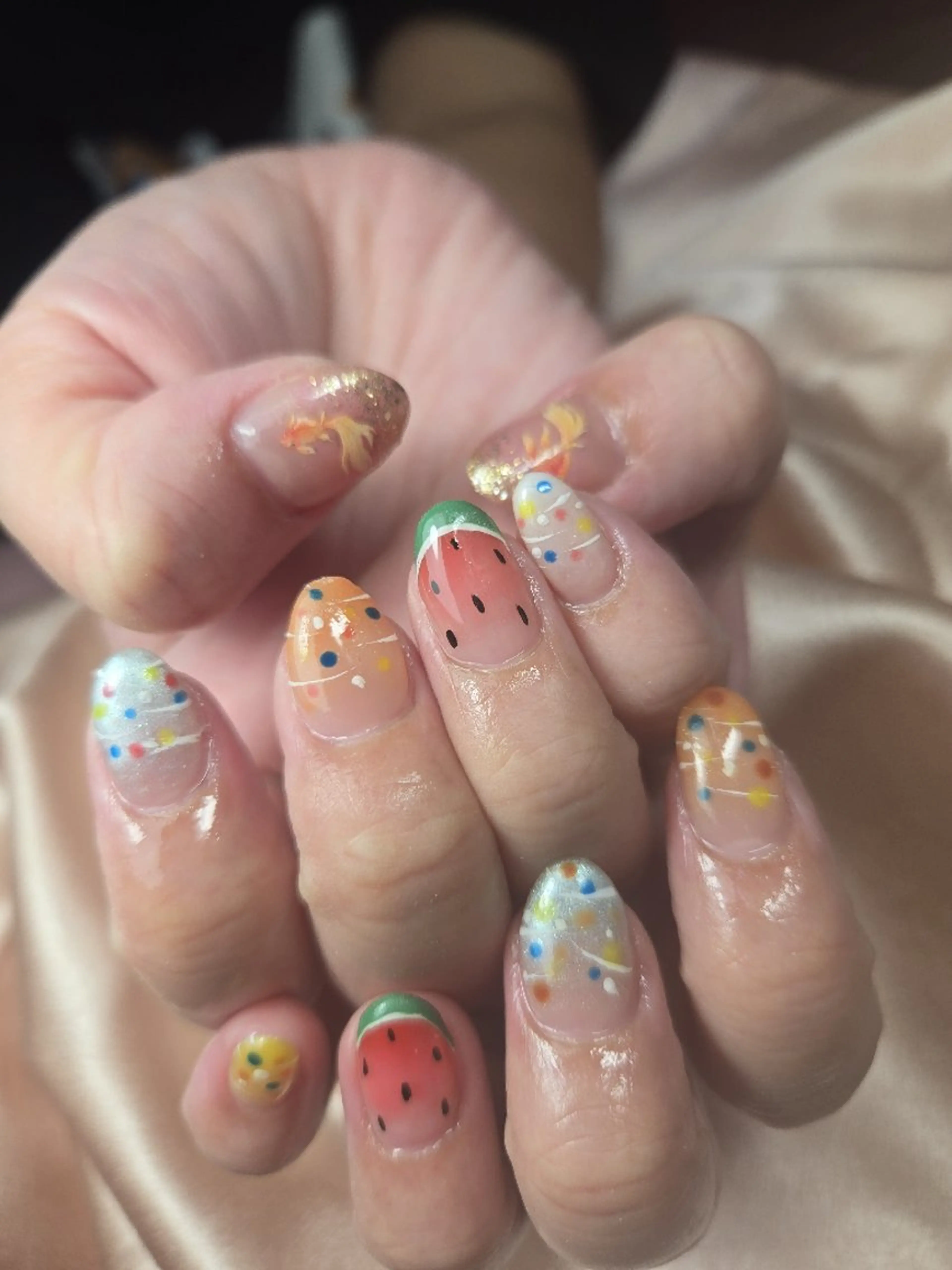 ネイル ハンドネイル ネイルサロンベルティ ひとみのネイルデザイン