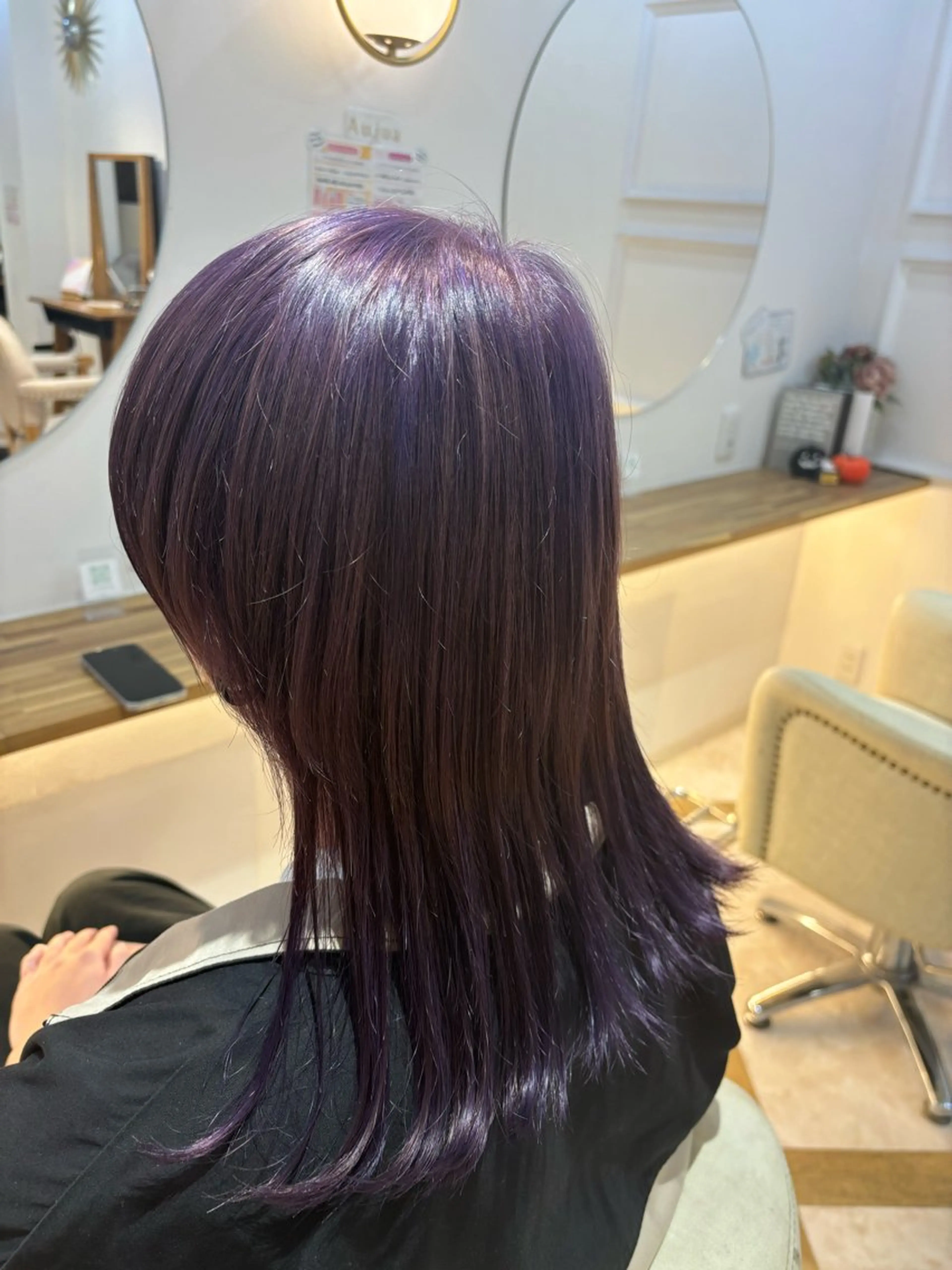 ショート ヘアカラー トリートメント 🍒しの🍒 透明感カラー/カットのヘアスタイル