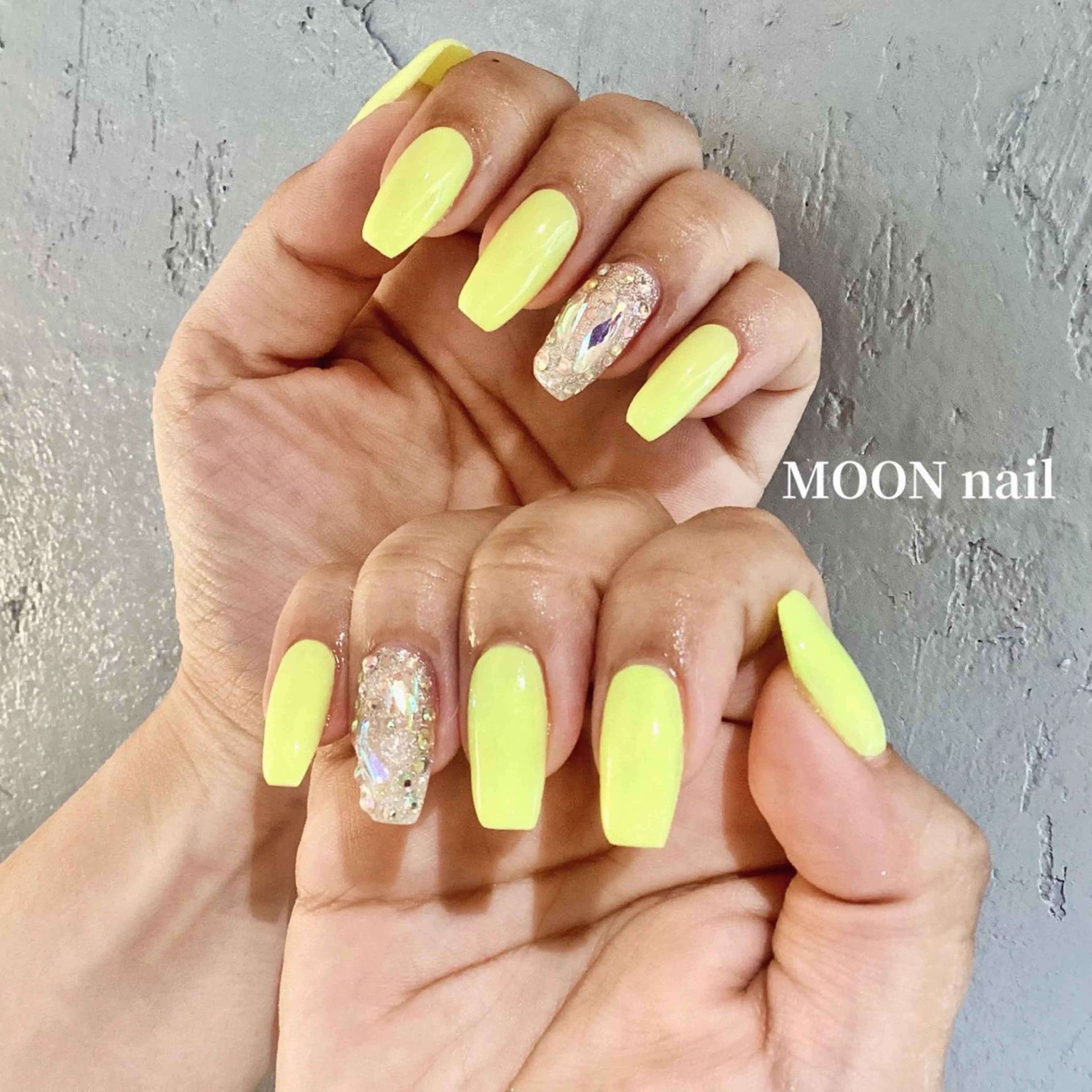 ネイル キラキラネイル 浦添 MOON  nailのネイルデザイン