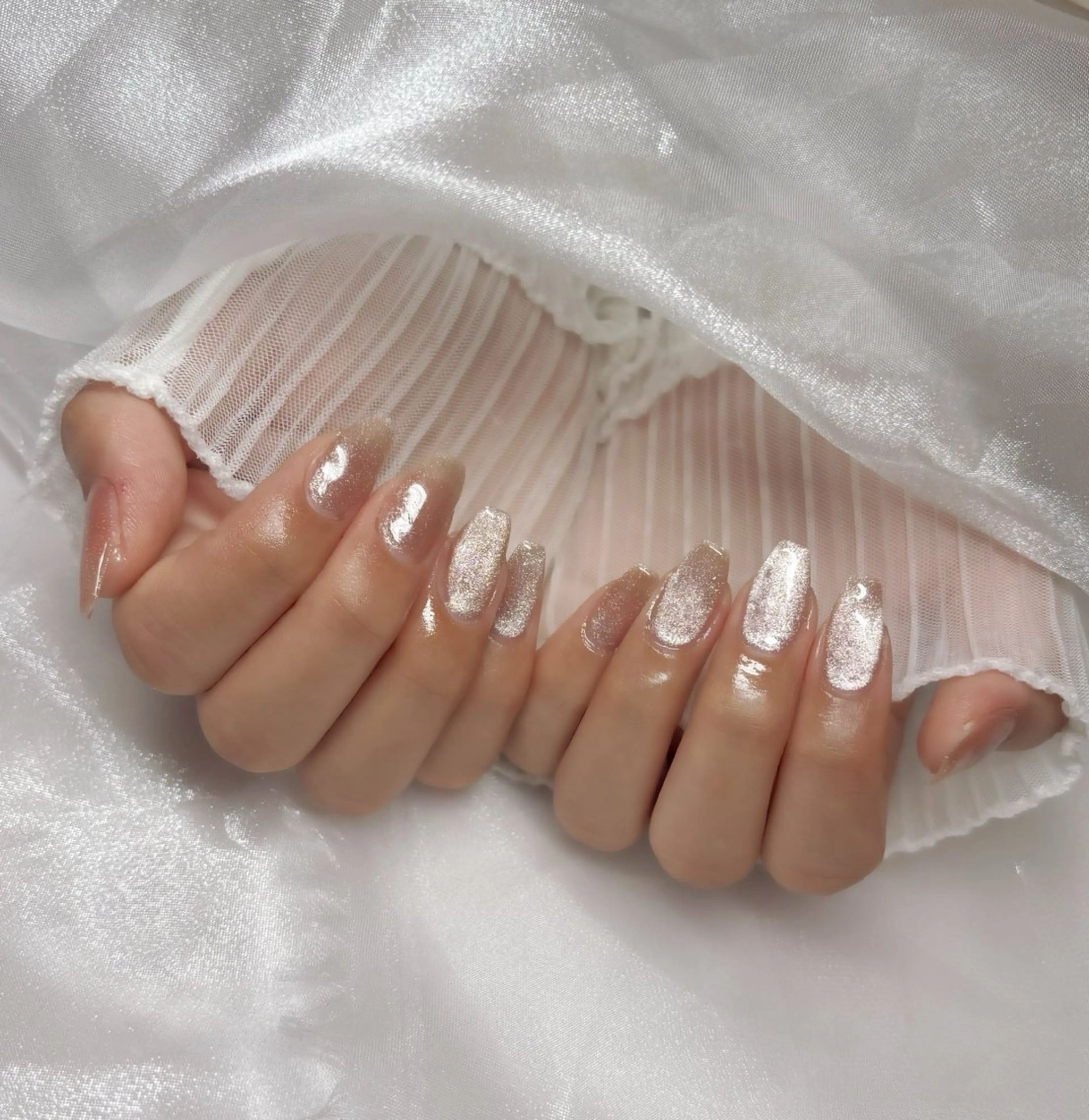 ネイル ピンク 春ネイル ハンドネイル Nail Salon macherieのネイルデザイン