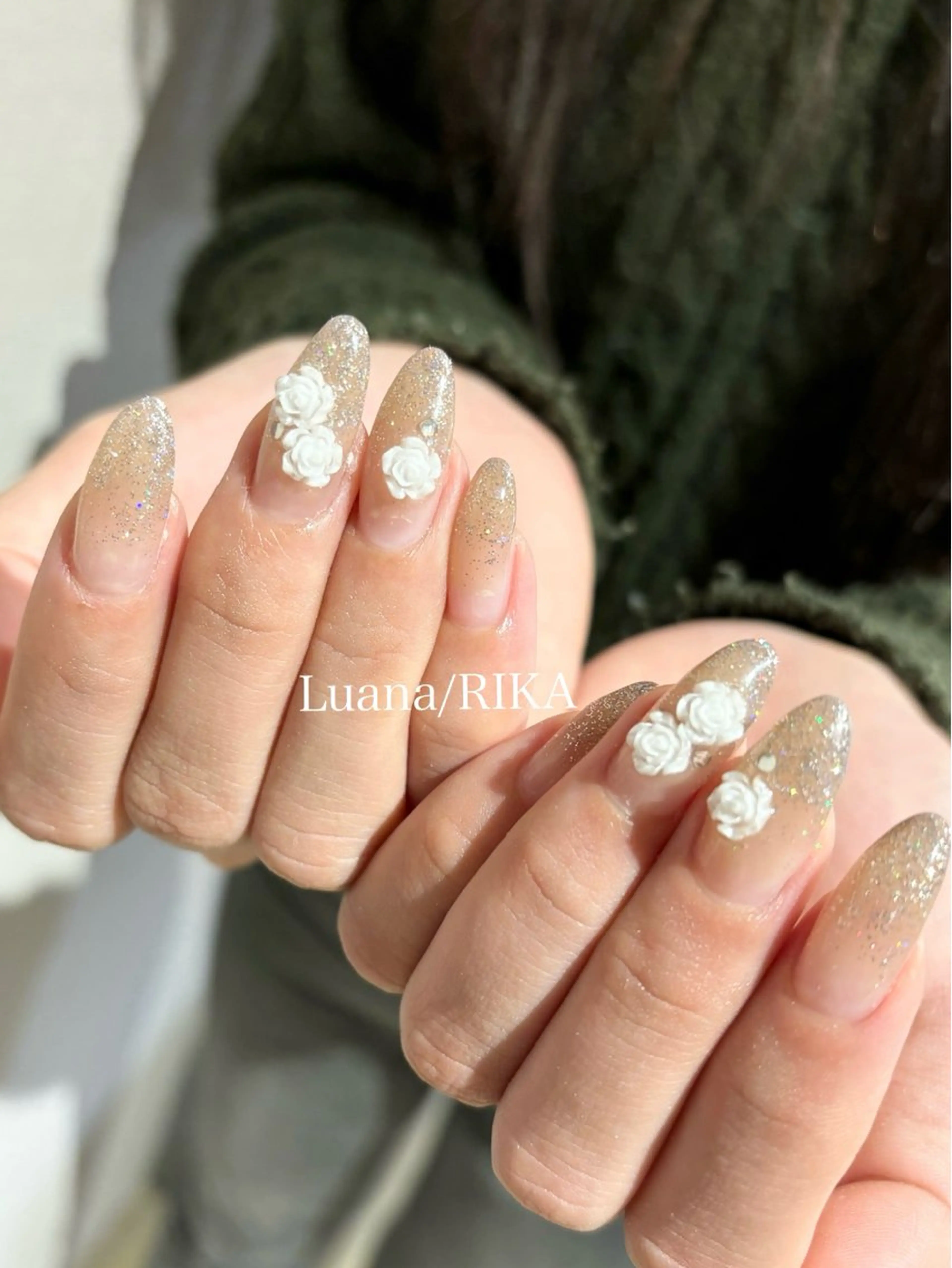ネイル フラッシュネイル ハンドネイル Nail Salon Luana Rikaのネイルデザイン