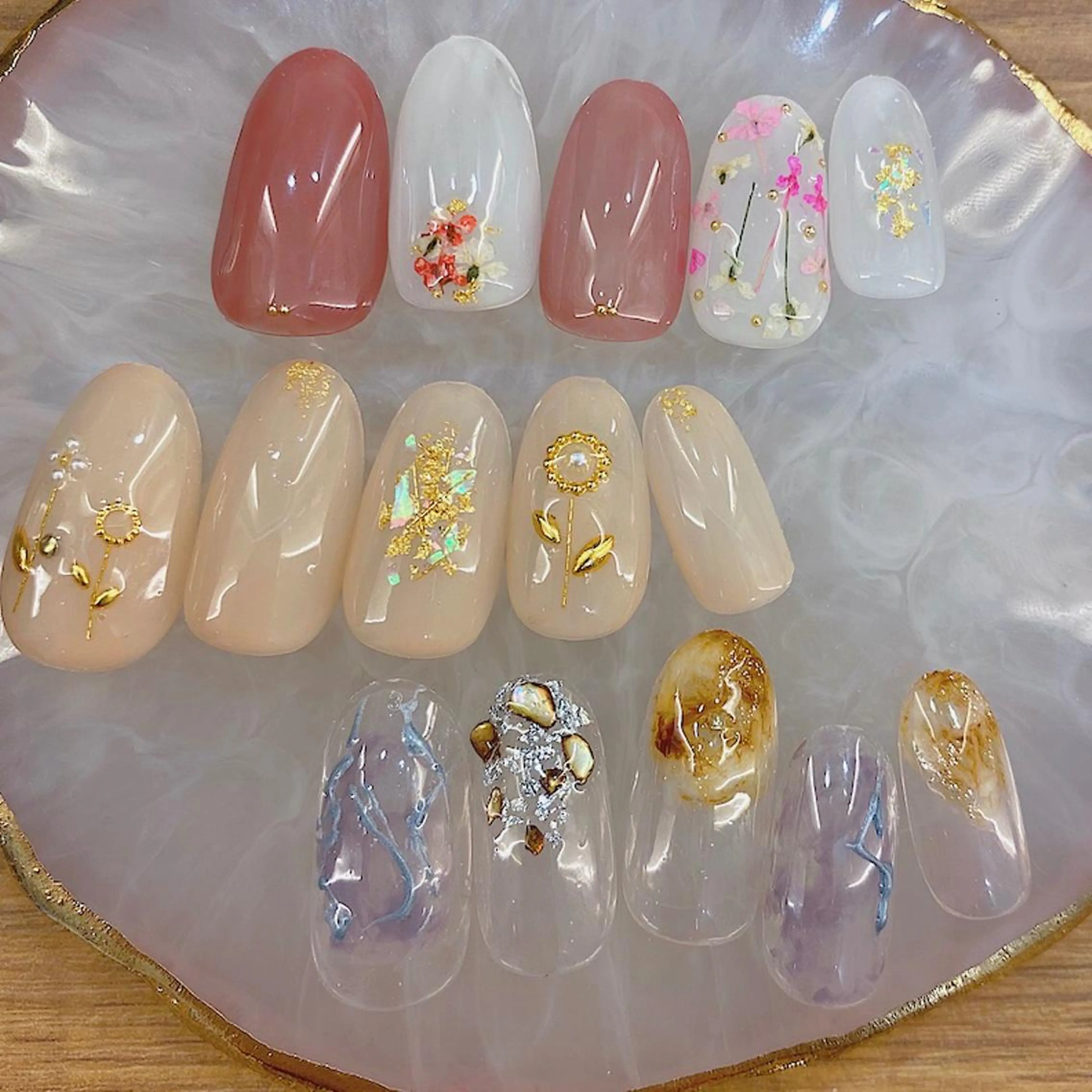 ネイル kurogi nanakaのネイルデザイン