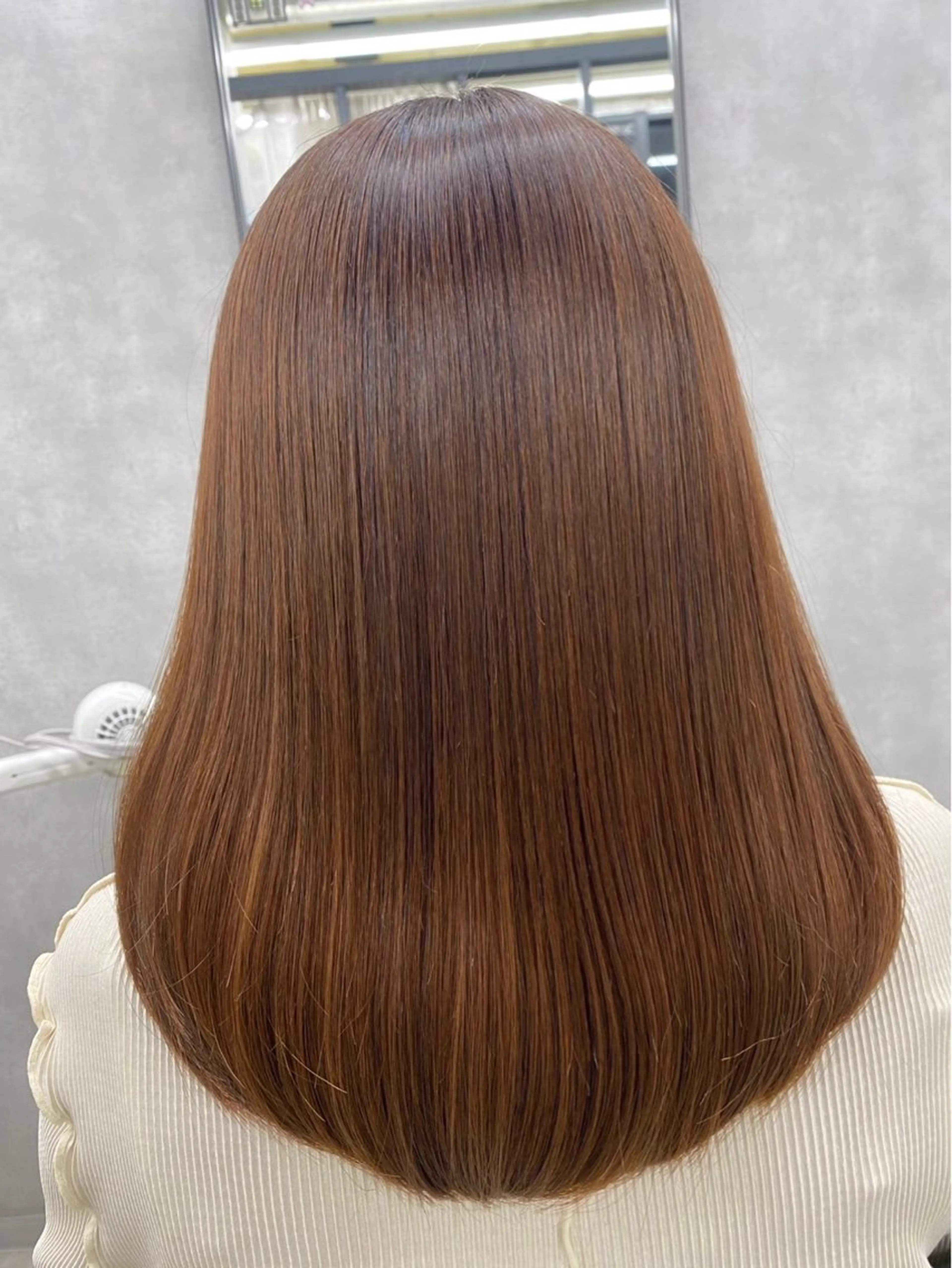 ロング カラー トリートメント カット ヘアカラー トリートメント 巻ける縮毛矯正🌸 勝倉　麗のヘアスタイル