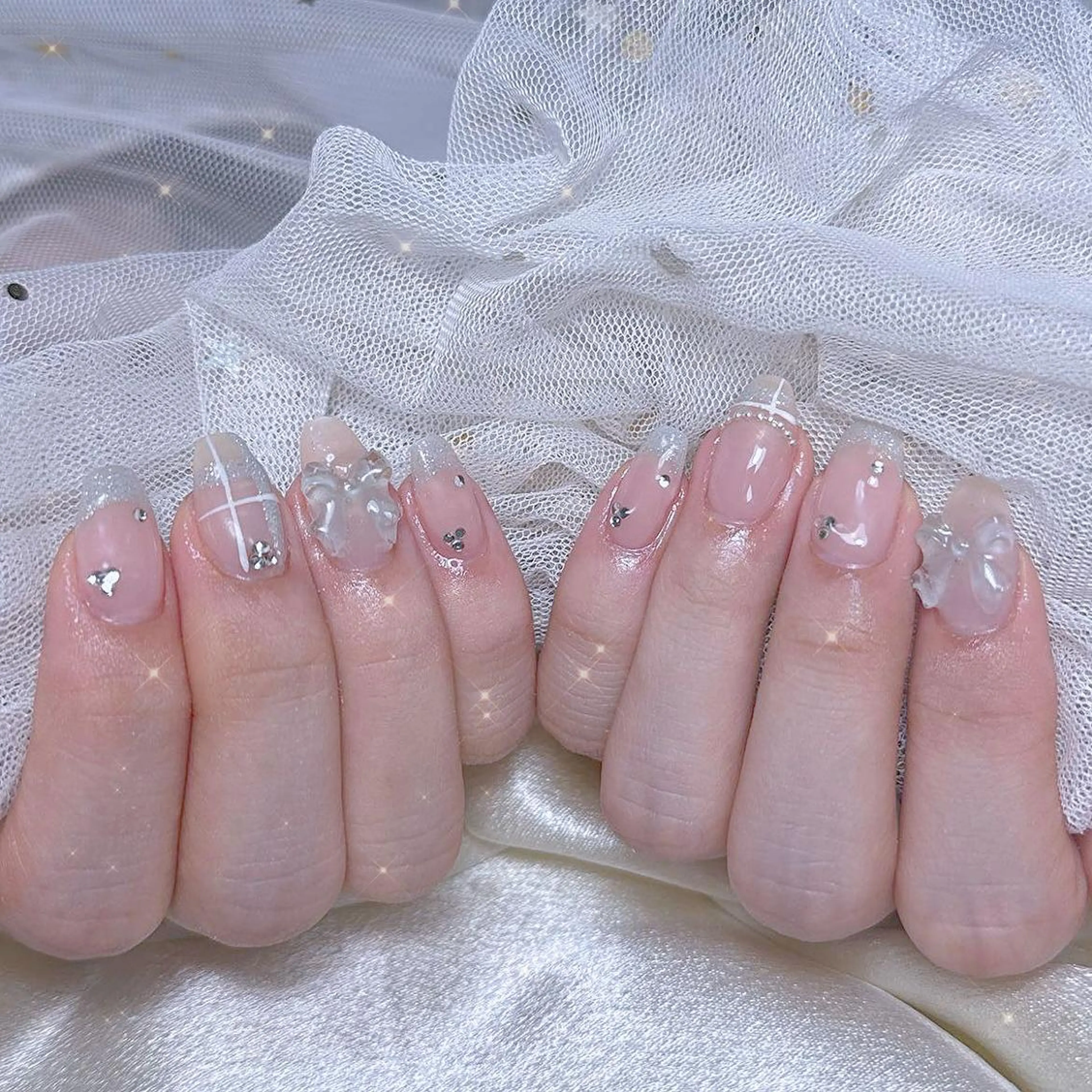 ネイル ハンドネイル 福 莉那のネイルデザイン