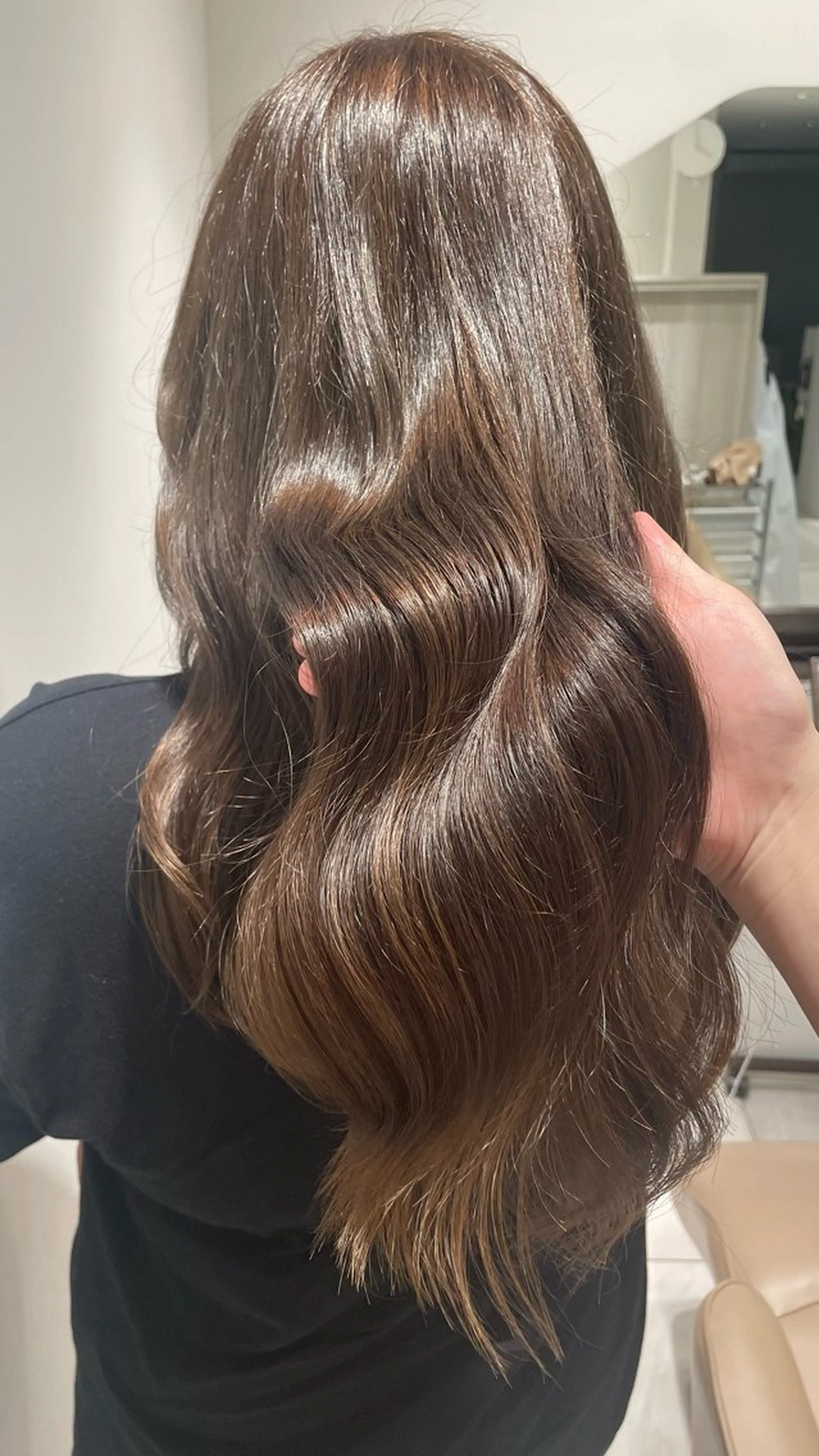 ロング カラー ヘアカラー ココロ cocoroのヘアスタイル