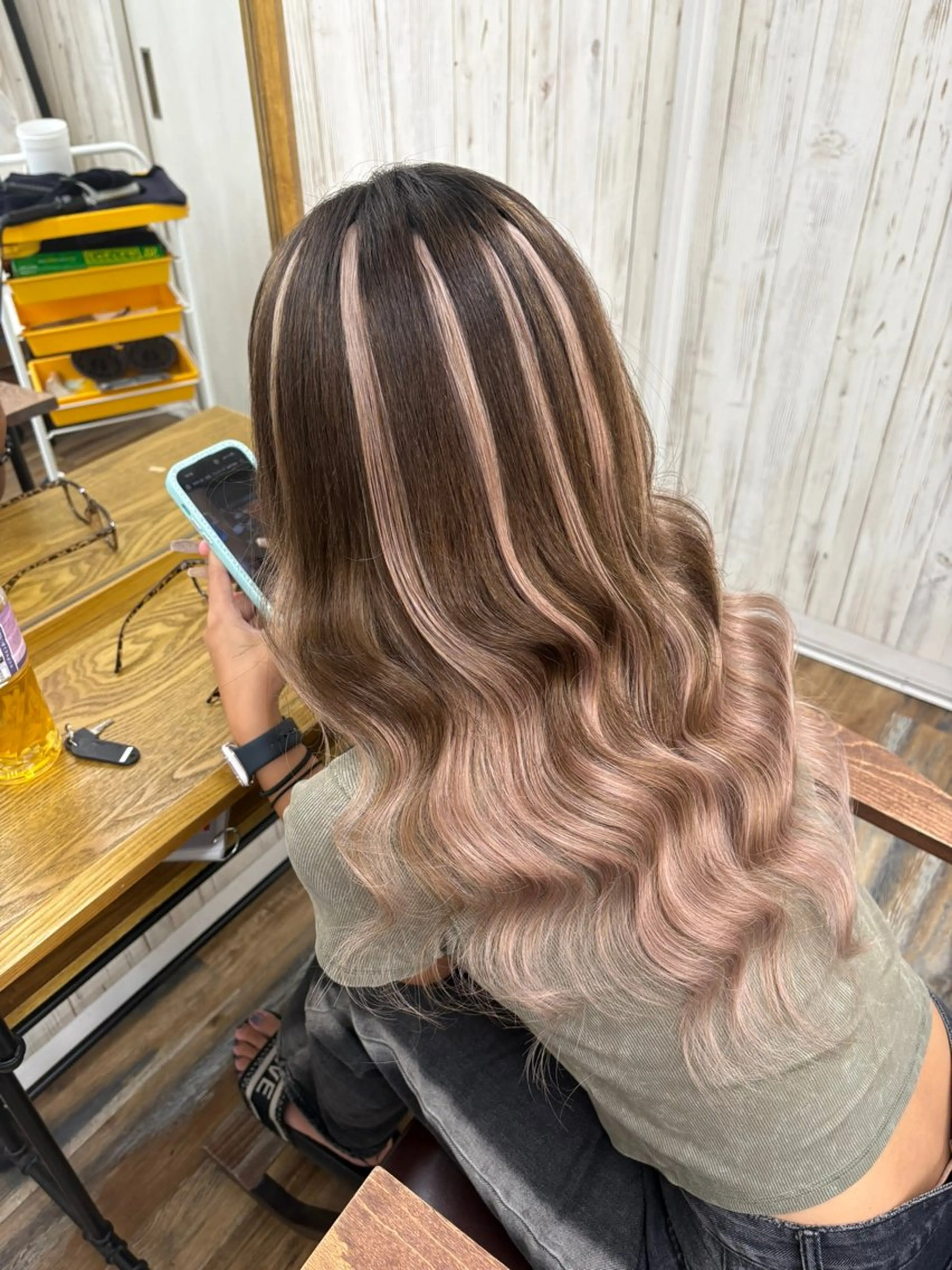 ロング エクステ HAIR STUDIO ONE藤沢店【ヘアスタジオワン】所属・亀井 蘭乃のヘアスタイル