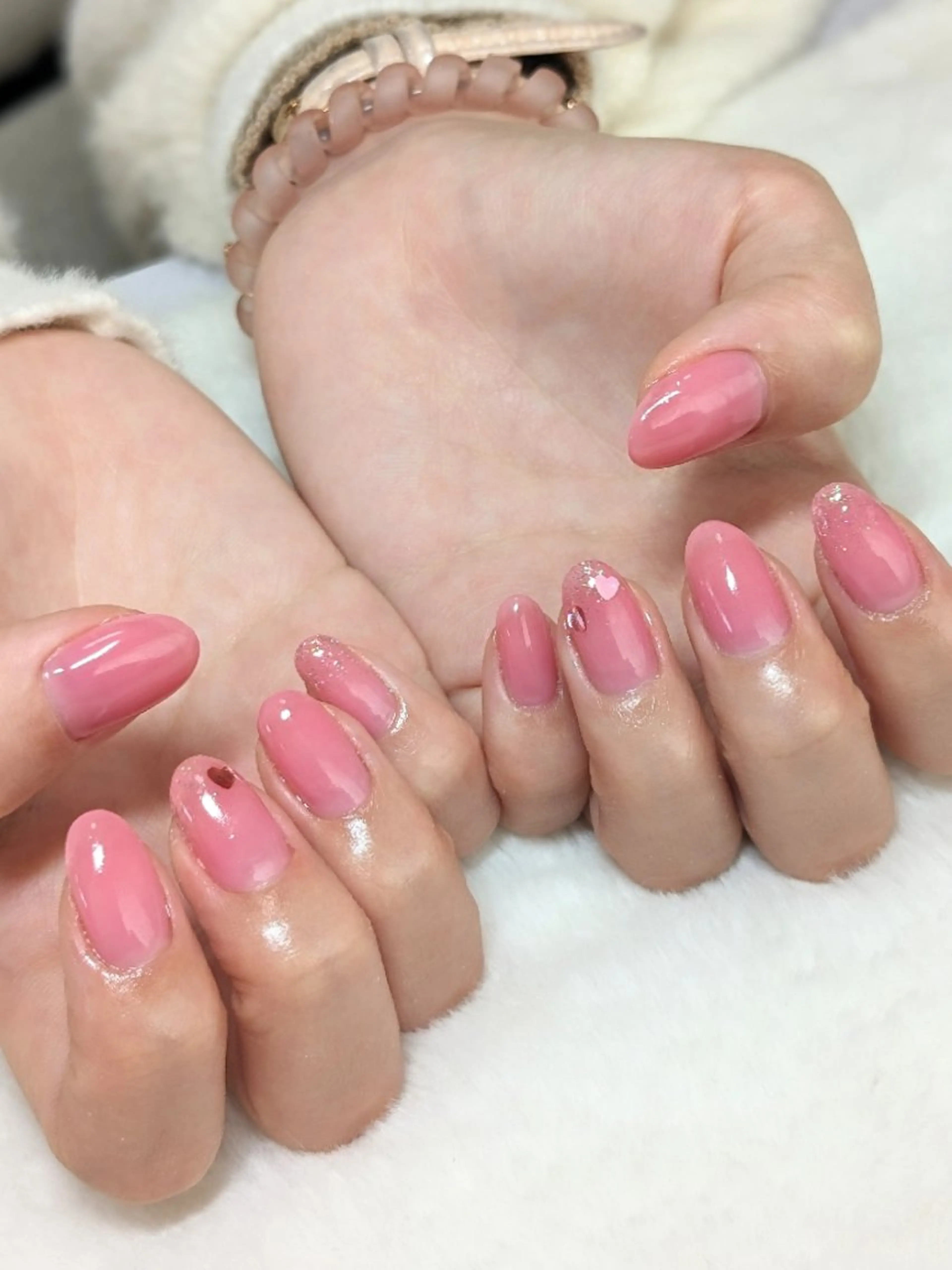 ネイル フラッシュネイル ラメ(グリッター) ワンカラーネイル pureru所属・Pureru✨ 🌹yukoのネイルデザイン