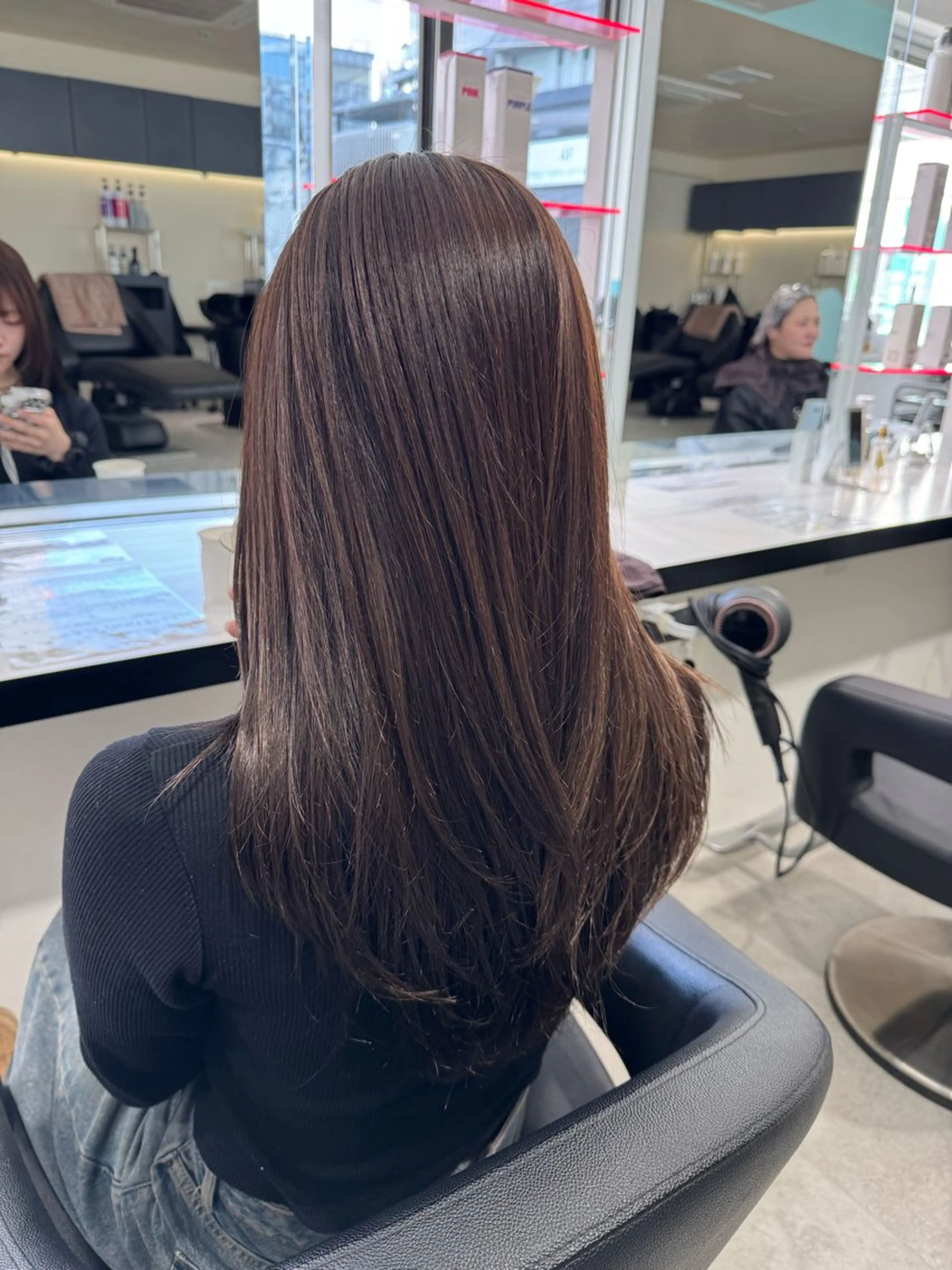 ロング カット ヘアカラー トリートメント ⛄️レイヤー⛄透明感 ⛄️kyotaroのヘアスタイル