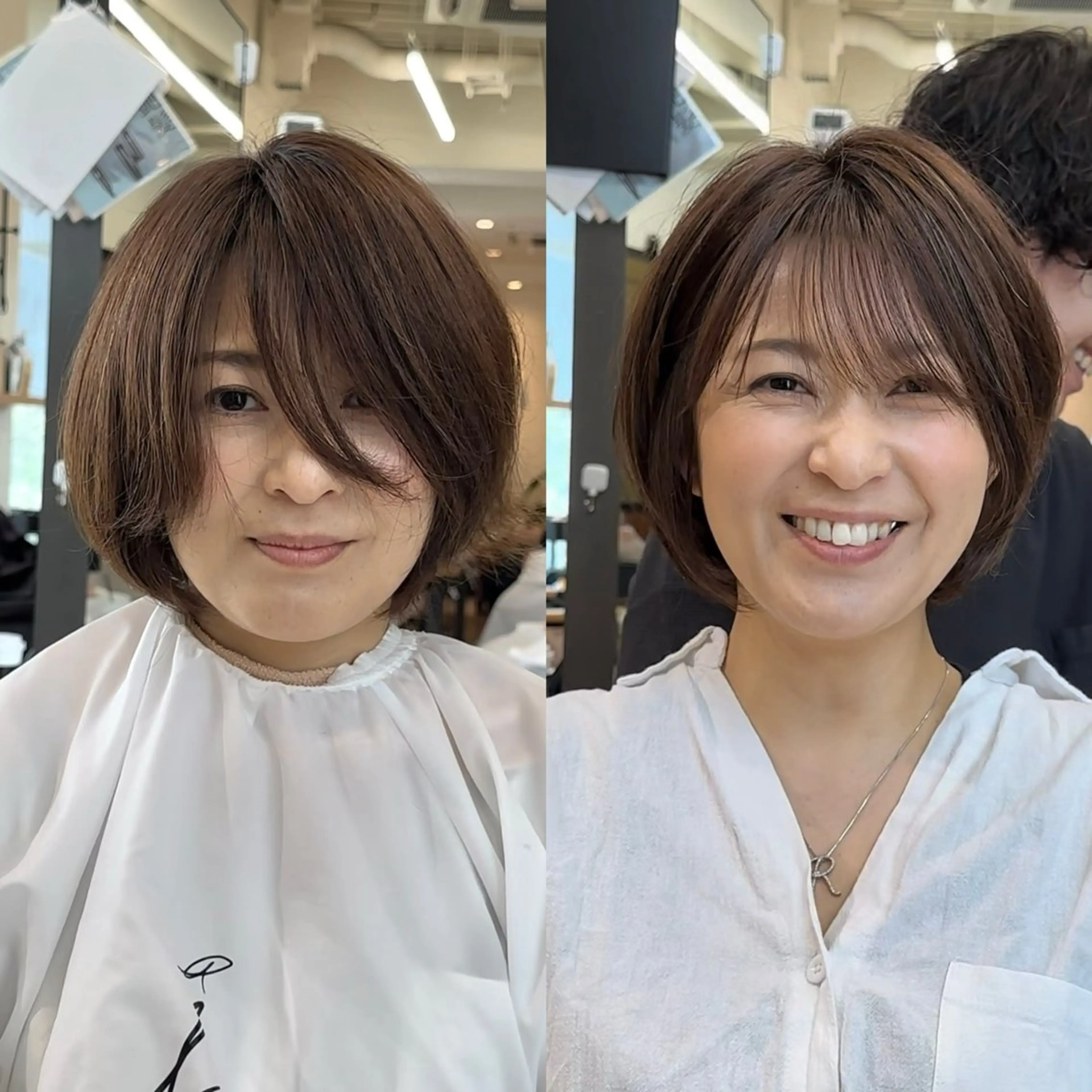 ショート 🌈銀座、ボブ ショート🌈にっしーのヘアスタイル