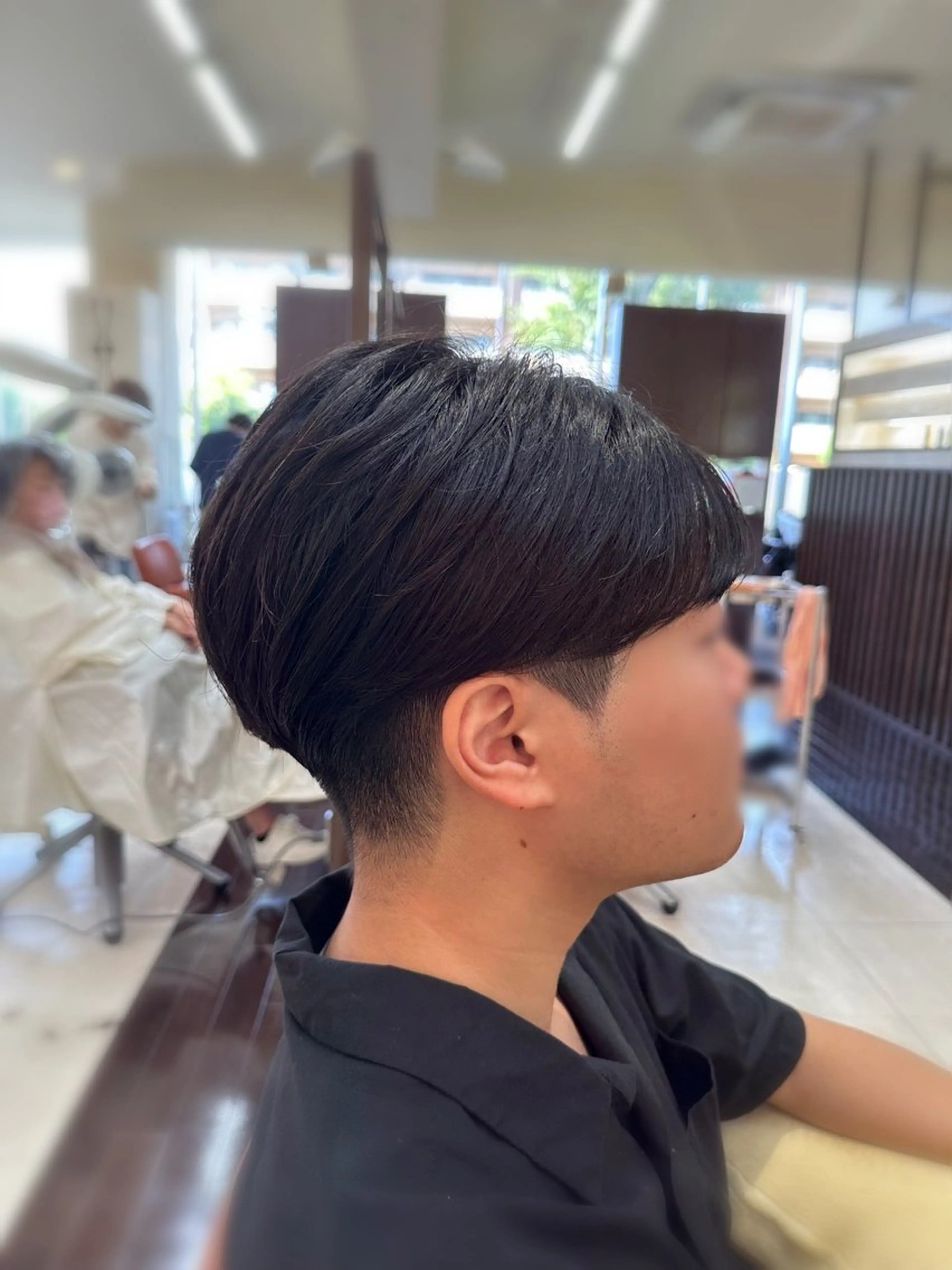 パーマ メンズ メンズパーマ ニュアンスパーマ みつき/✨髪質改善✨ /自然なストレートのヘアスタイル