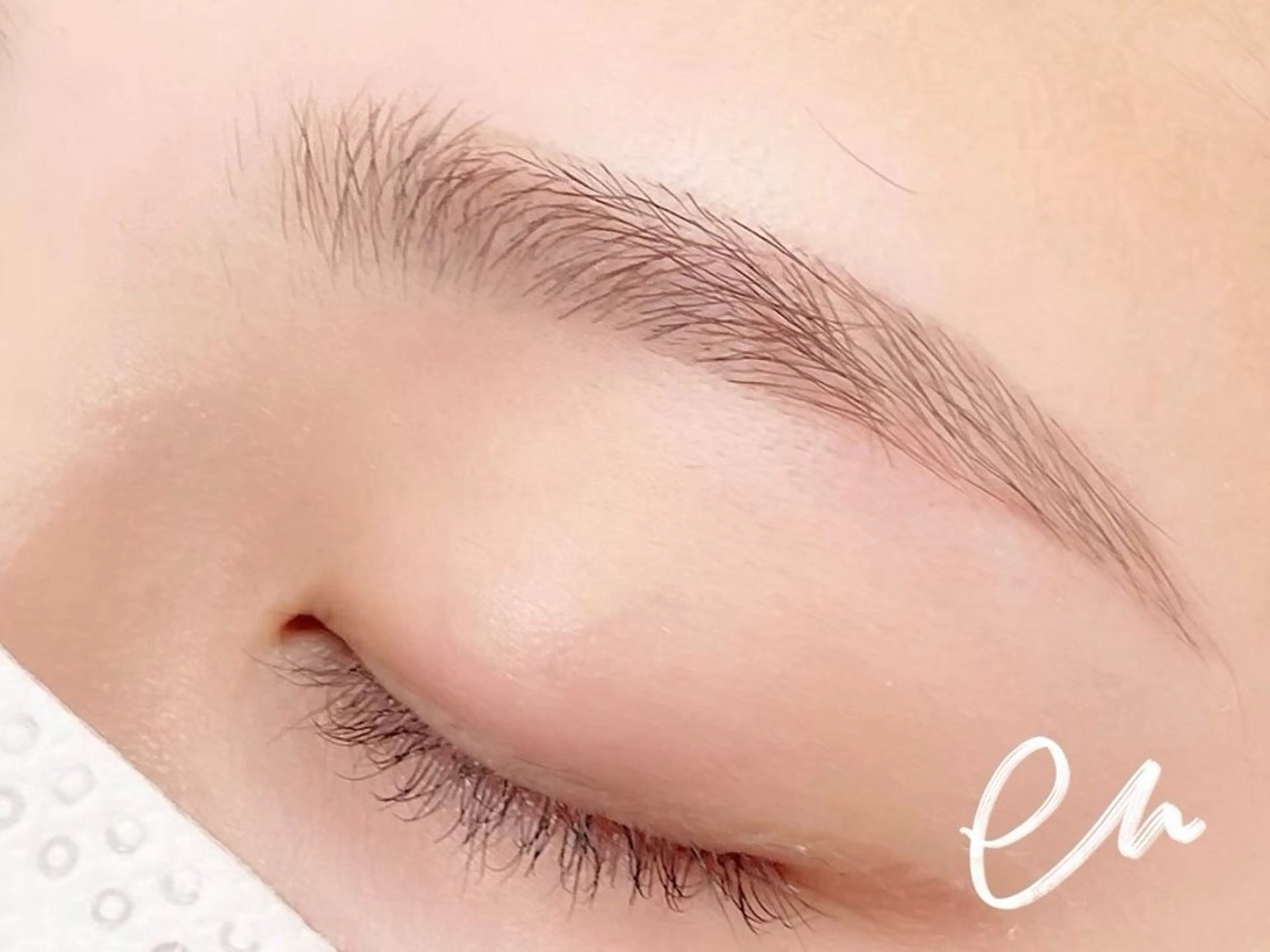 【学割U24】🫧眉毛アイブロウWax+フルフェイスWax（メイク仕上げあり）の写真