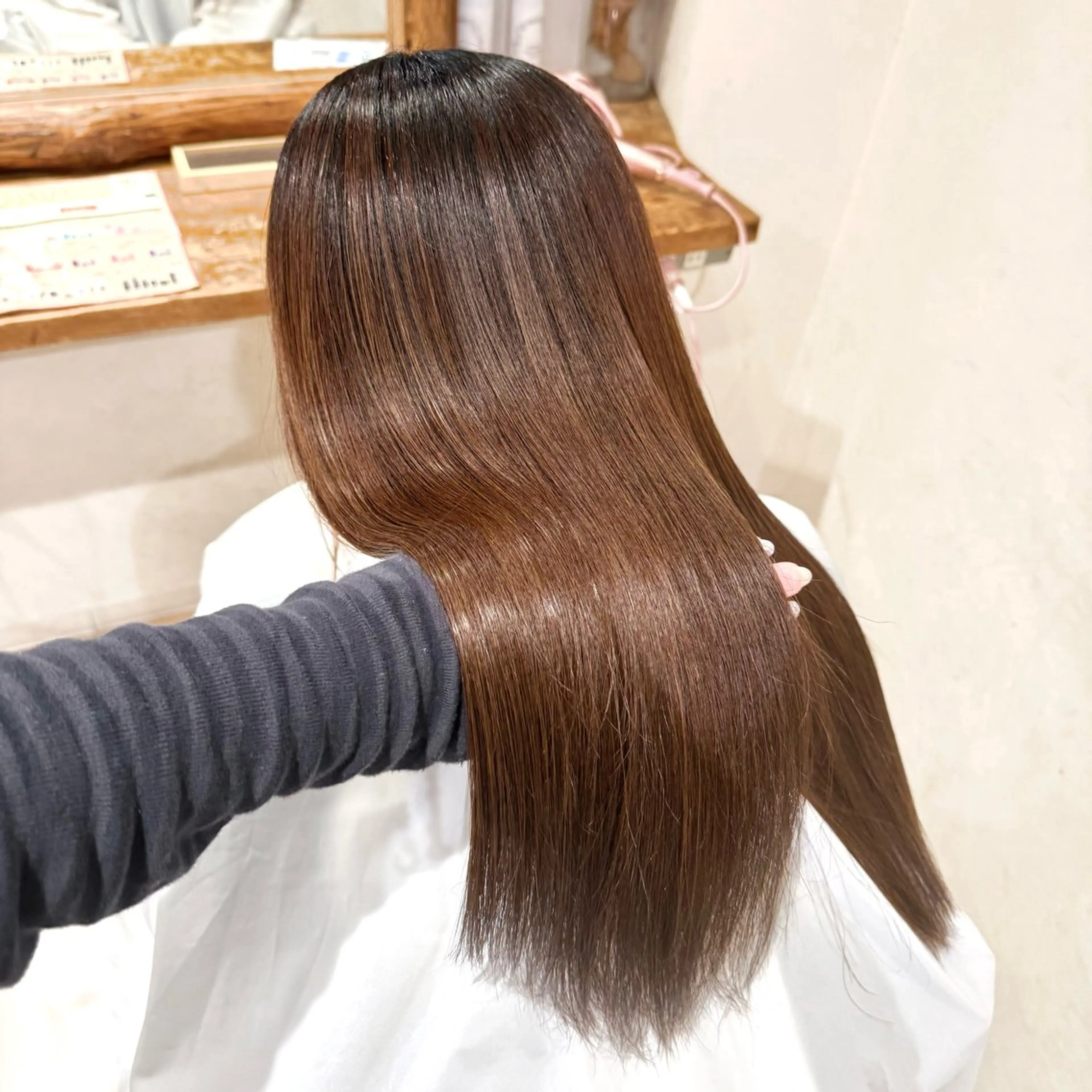ロング パーマ マツエク/men's /透明感/さくらのヘアスタイル