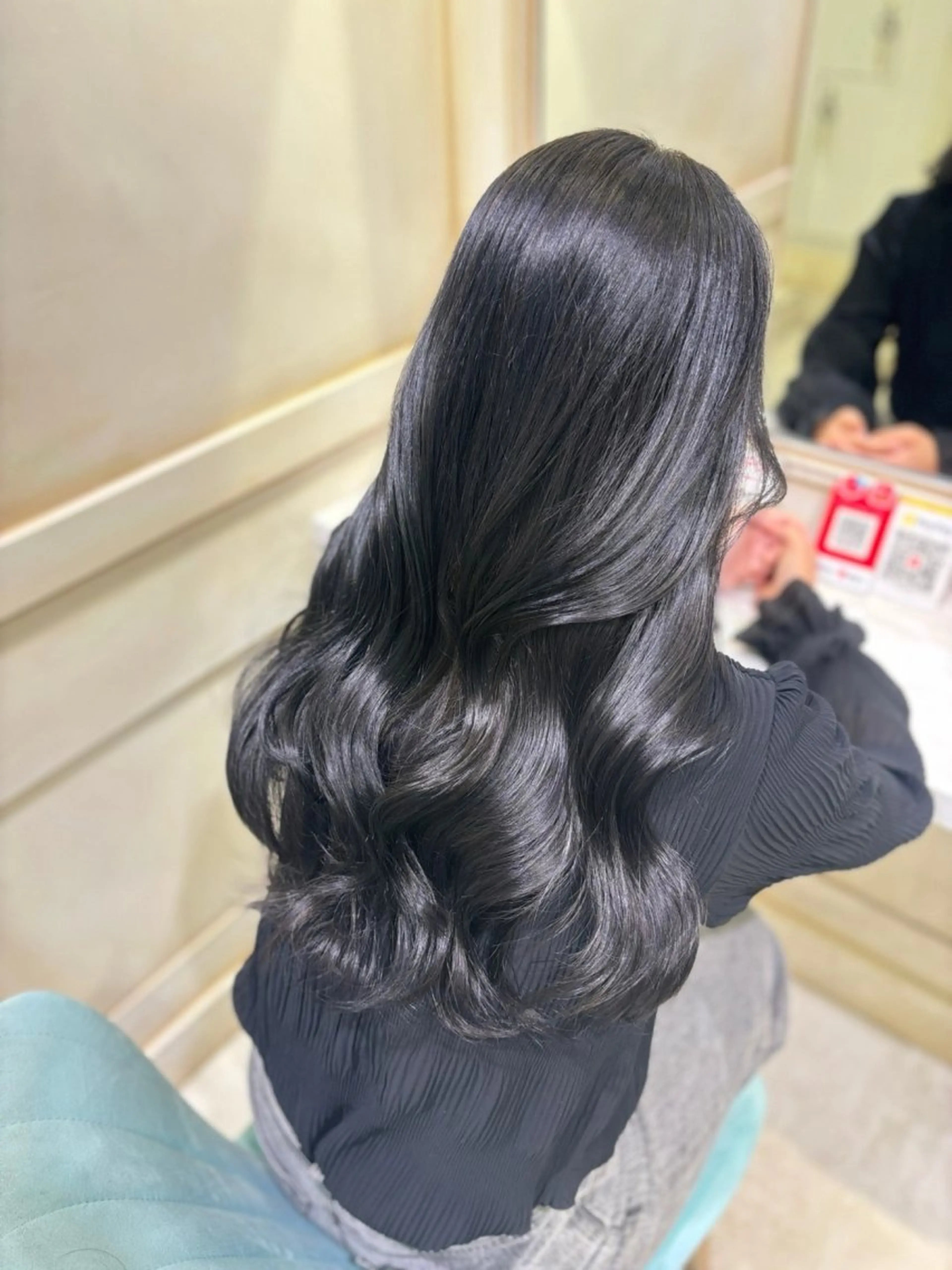 ロング ヘアカラー トリートメント 🟠美髪矯正⭐️ 刑部一哉🟠のヘアスタイル