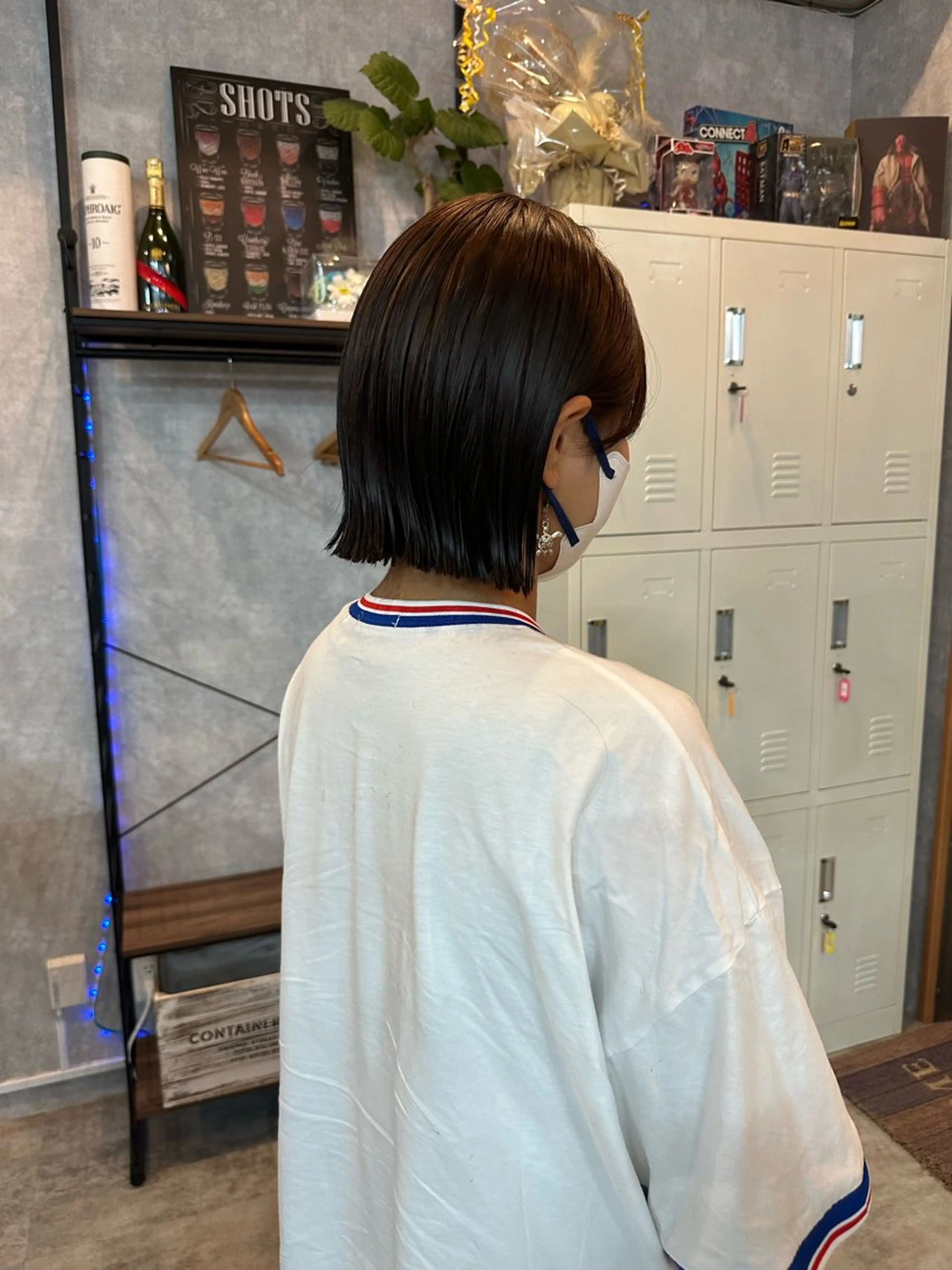 ショート 切りっぱなしボブ ショートボブ ハンサムショート 丸みショート ボブ C’LD hair  produce /シールドヘア所属・モテ髪/ボブ/ショー ト/アダチフウトのヘアスタイル