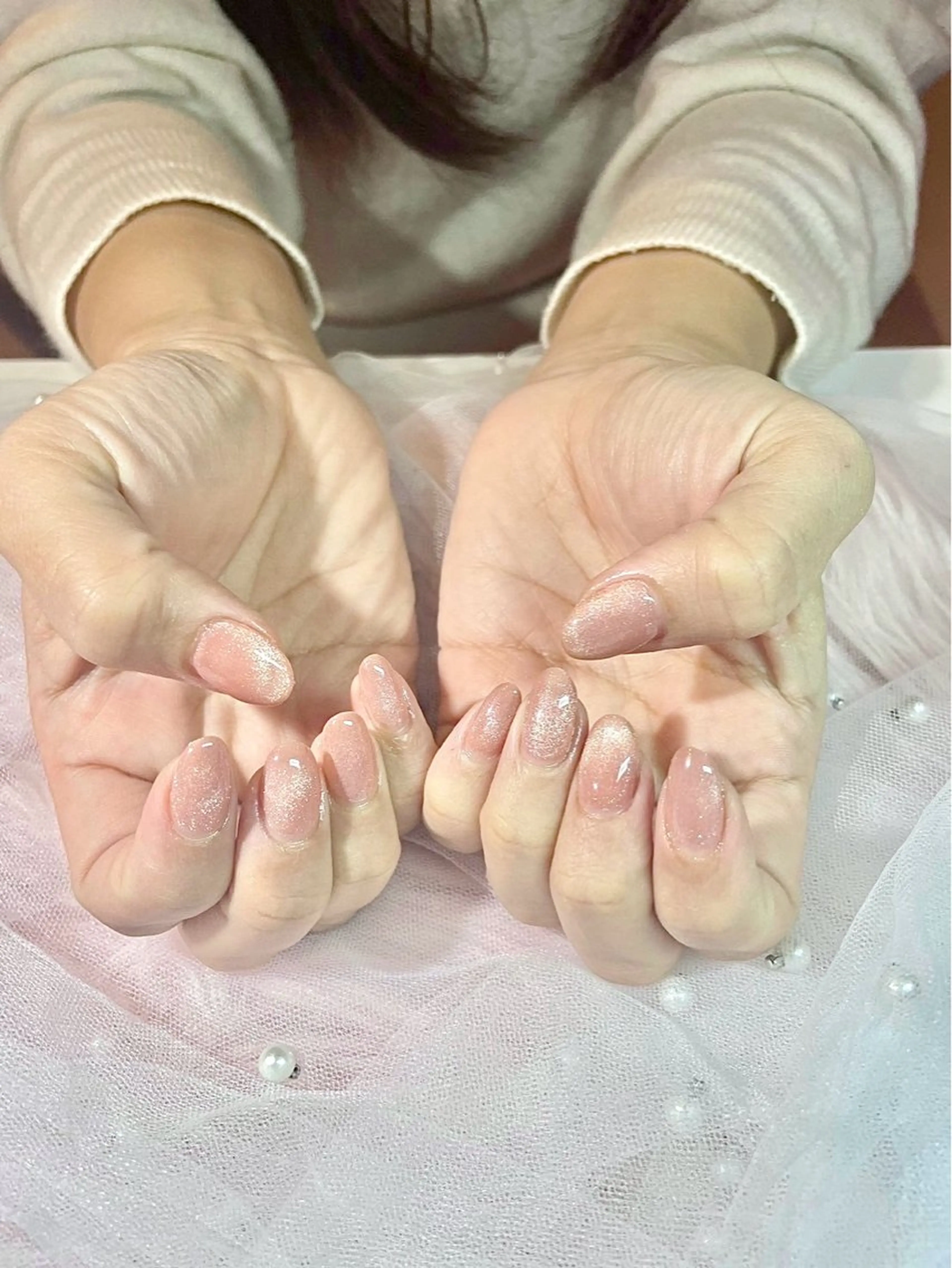 ネイル マグネットネイル ハンドネイル Alissa  Nail所属・長さだし/新栄町駅 Alissaのネイルデザイン