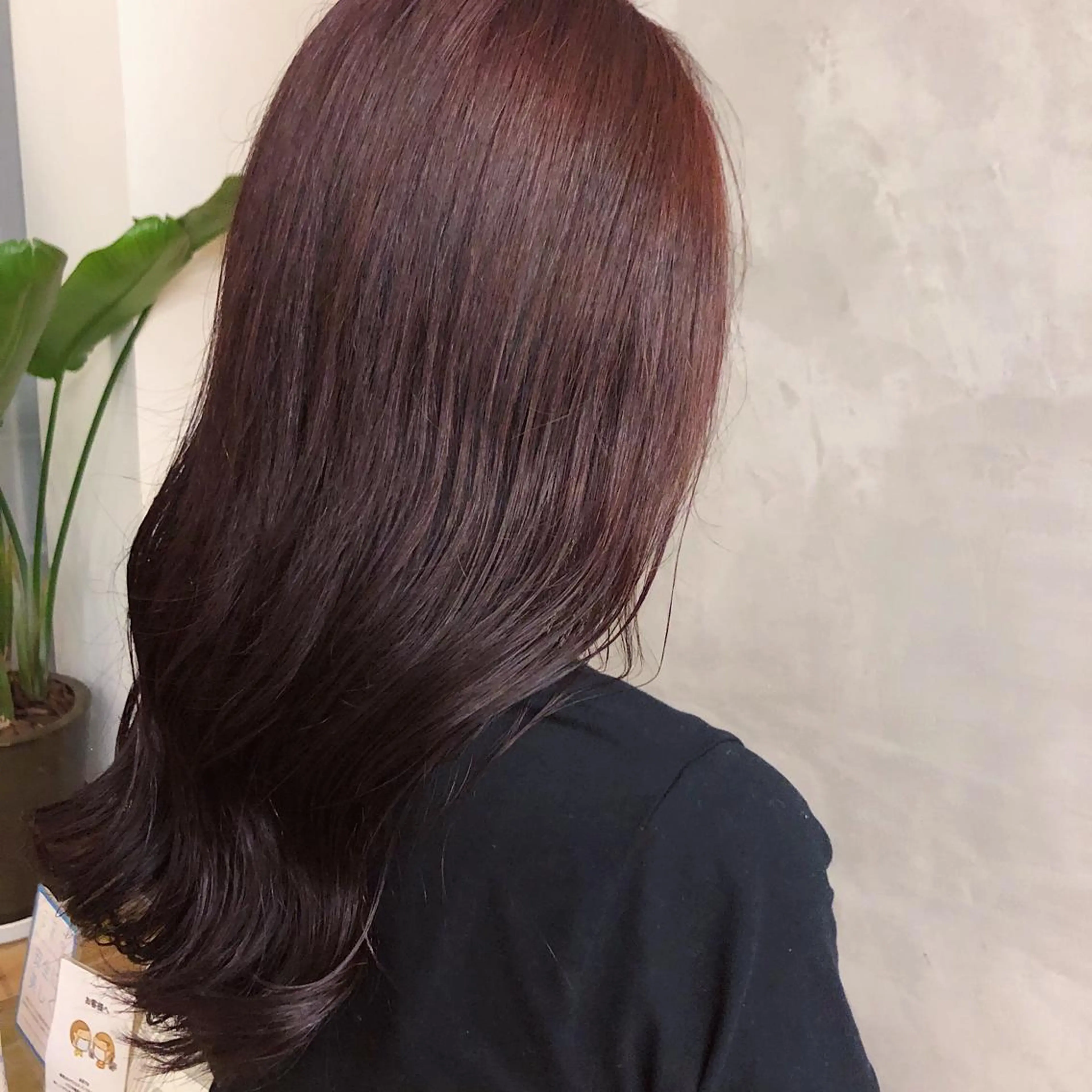 ロング カラー brisa所属・迎 凪紗のヘアスタイル