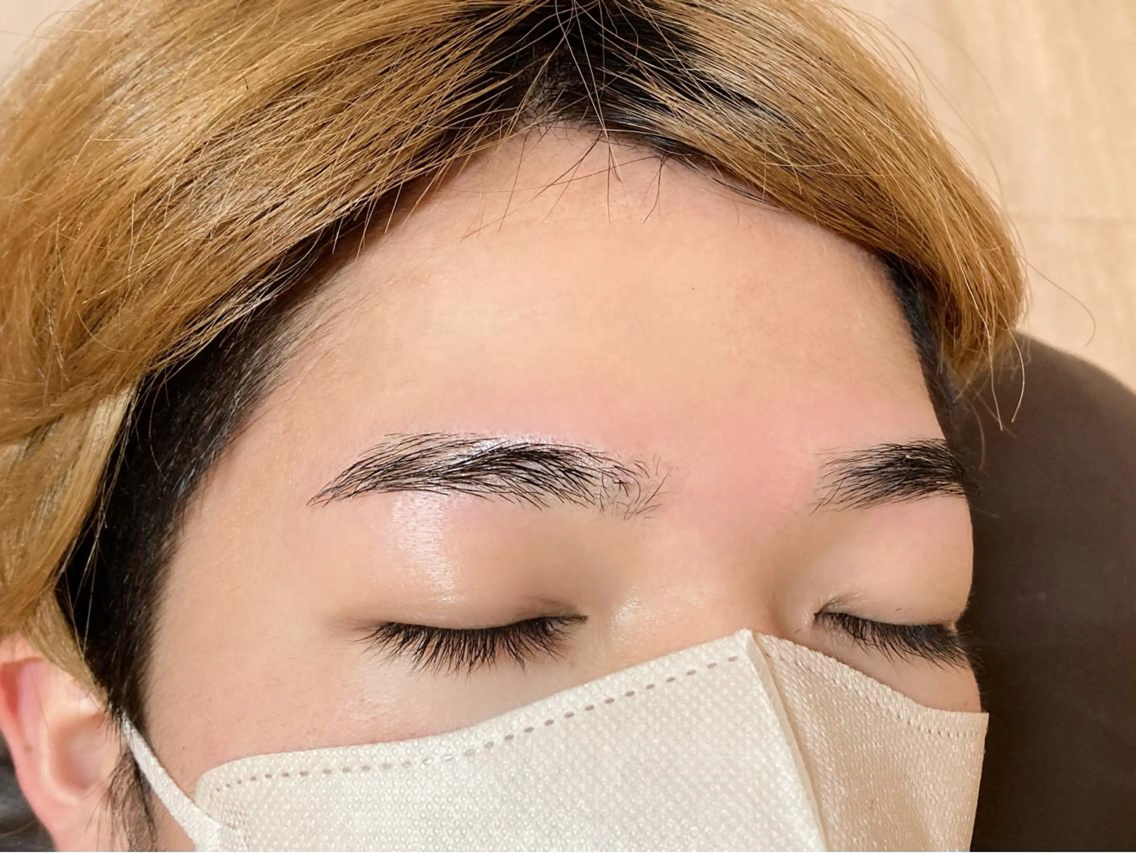 メンズ アイブロウ salon de beauteJoieのマツエク・マツパデザイン