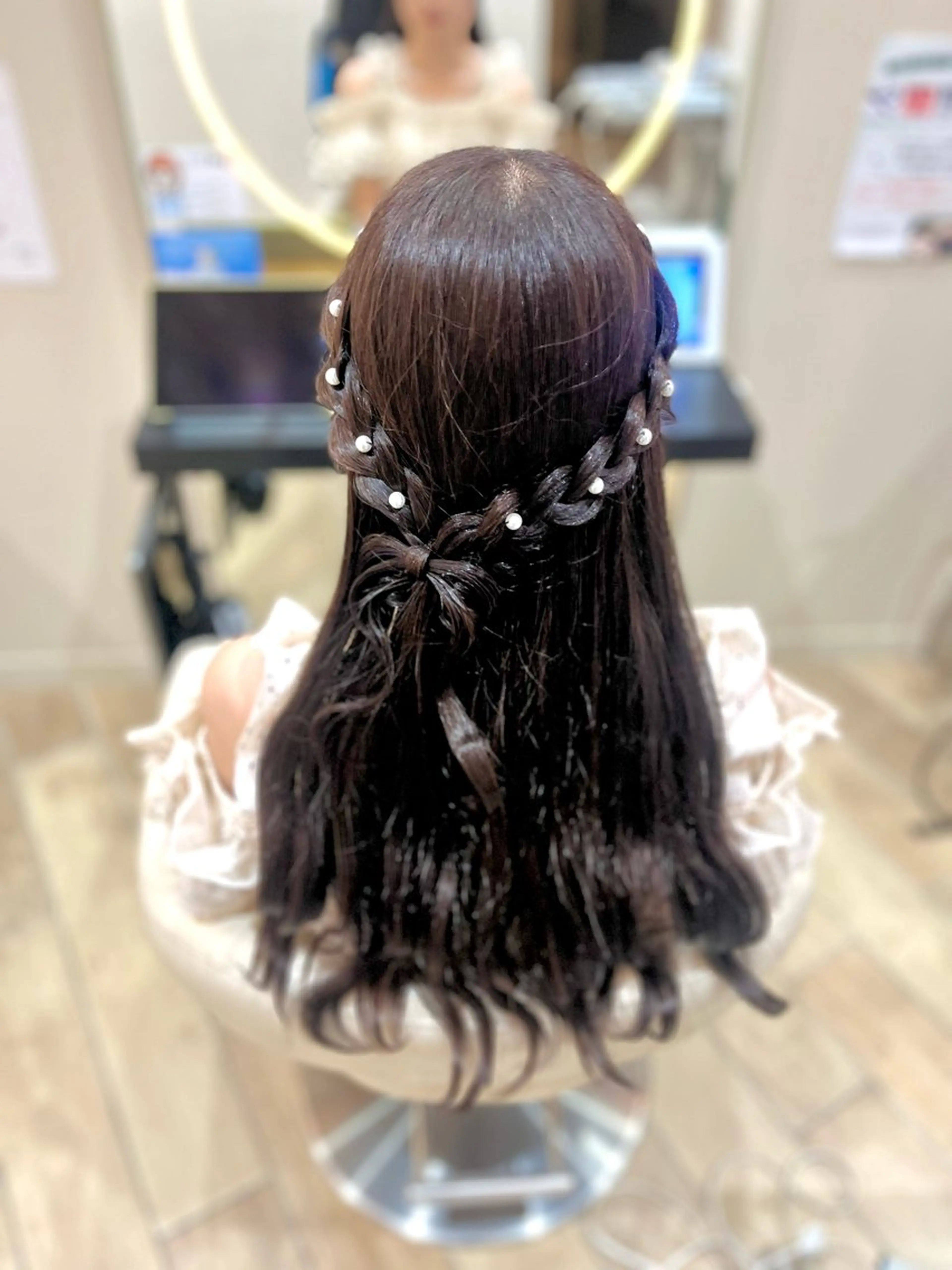 ロング ヘアセット 透明感カラー🫧/ アレンジ/ayanoのヘアスタイル