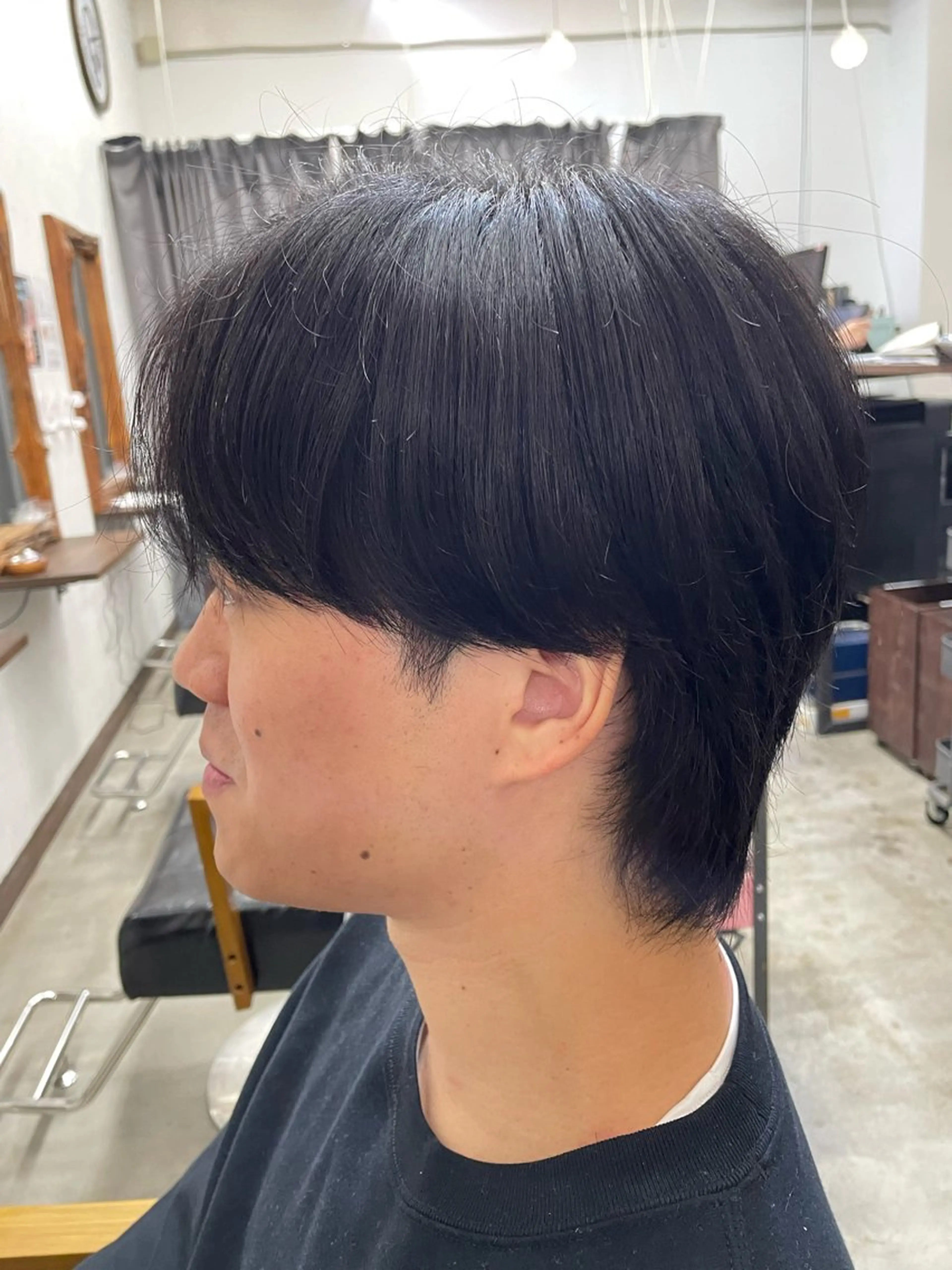 デザインカット＋縮毛矯正の写真